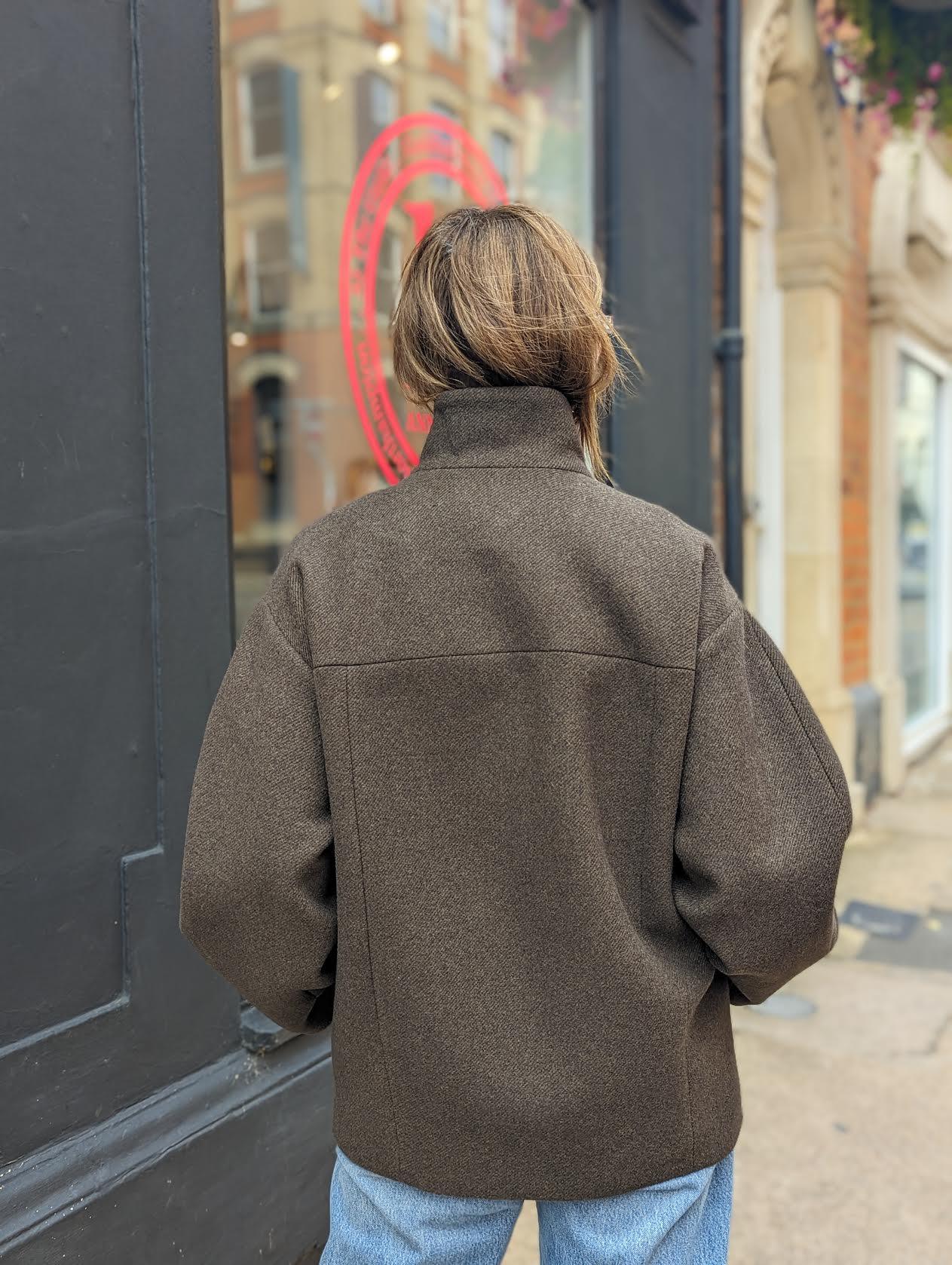 Vanessa Bruno - Bentley Khaki Wool Jacket - 32 The Guild