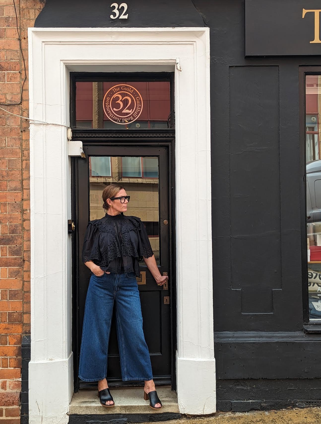 Vanessa Bruno - Bogota Wide-Leg Cropped Jeans - 32 The Guild