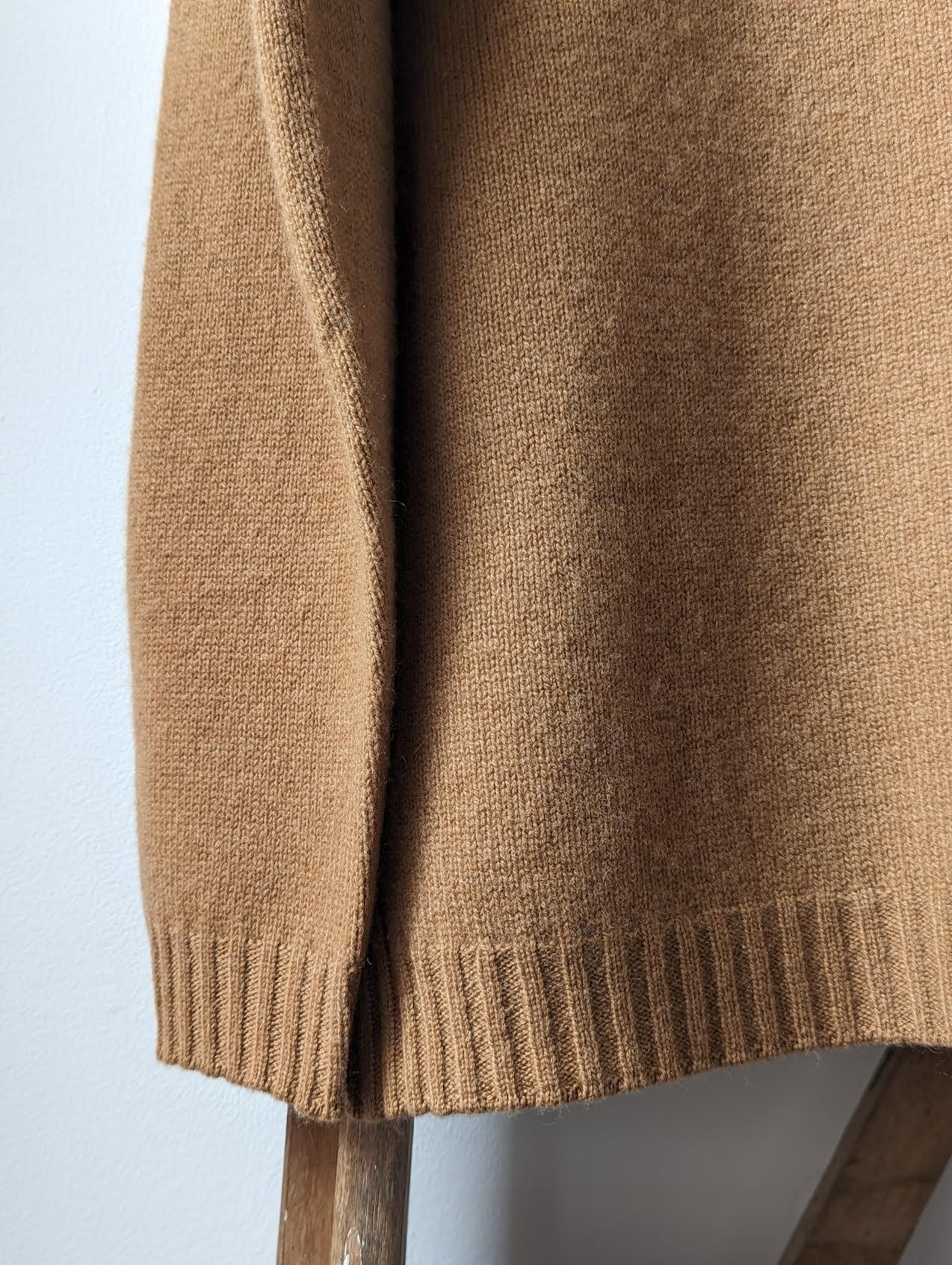 Jumper 1234 - Caramel Crew Cashmere Jumper - 32 The Guild