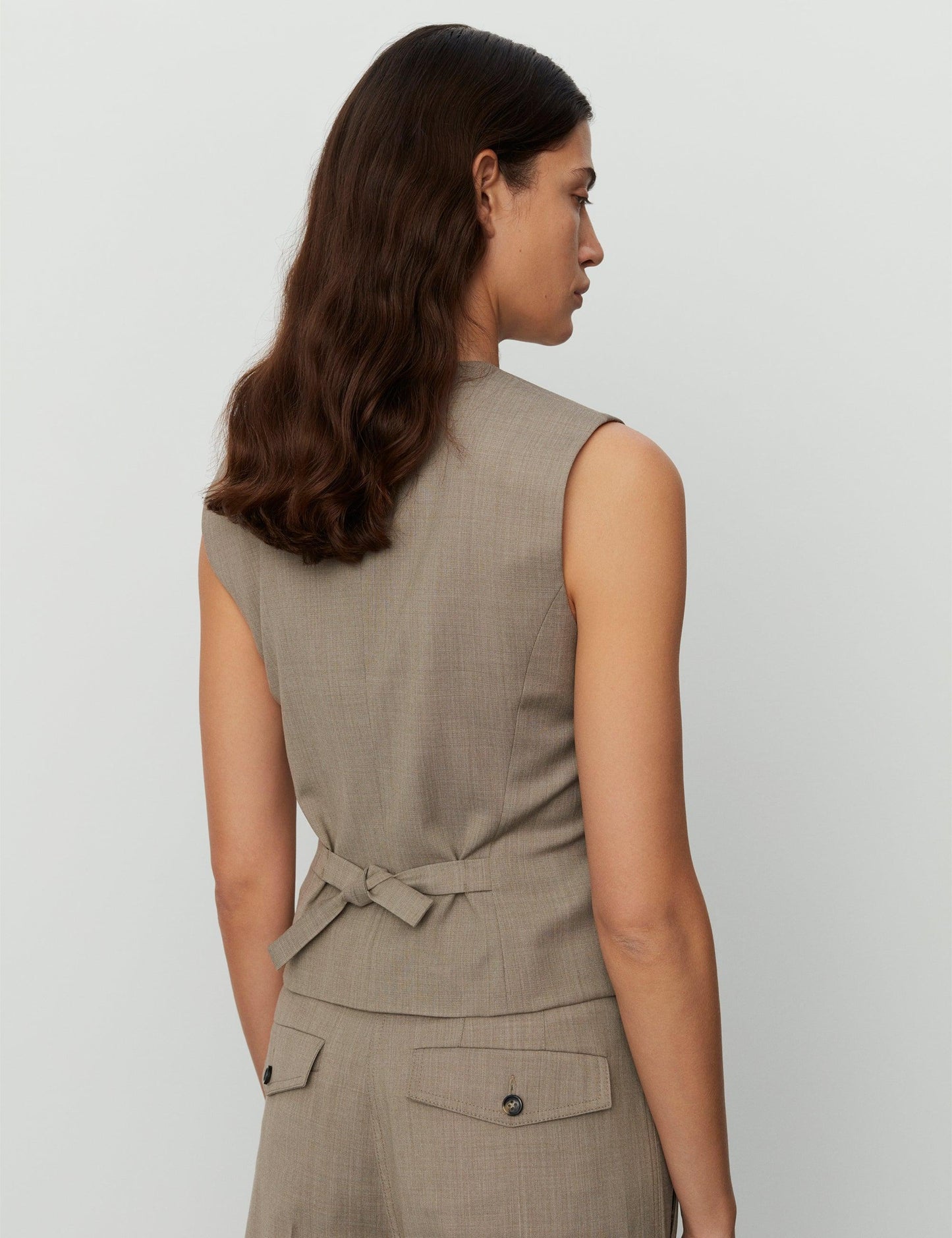 DAY BIRGER - Carol Classic Wool Waistcoat - 32 The Guild