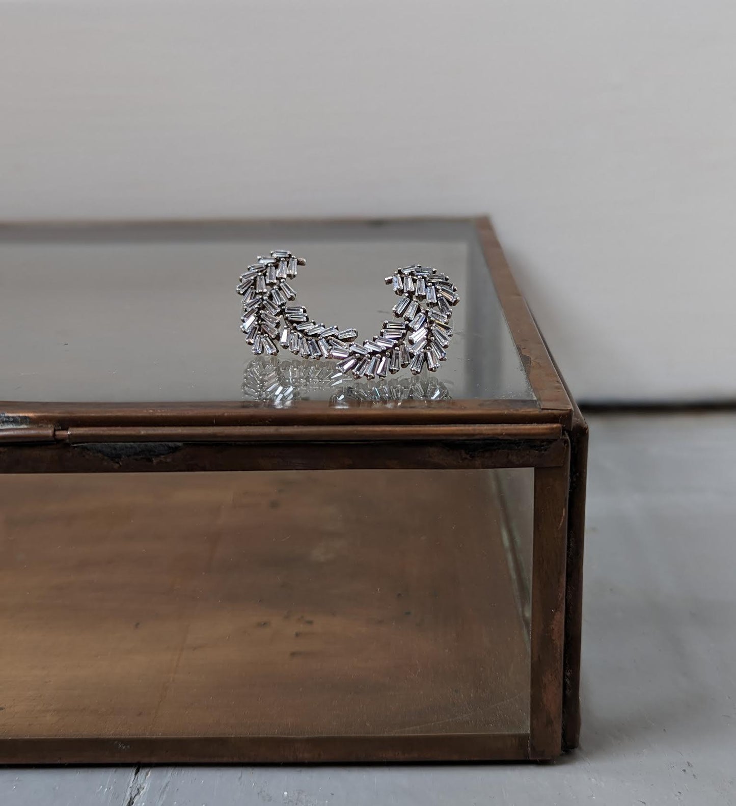 Marant Etoile - Glass Feather Stud Earrings - 32 The Guild