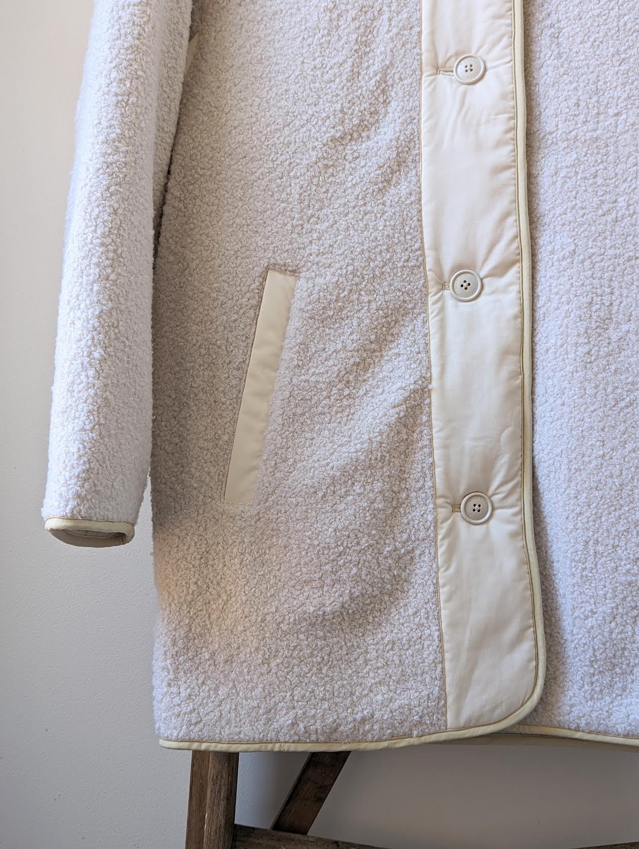 Marant Etoile - Himemma Bouclé Reversible Ecru Jacket - 32 The Guild