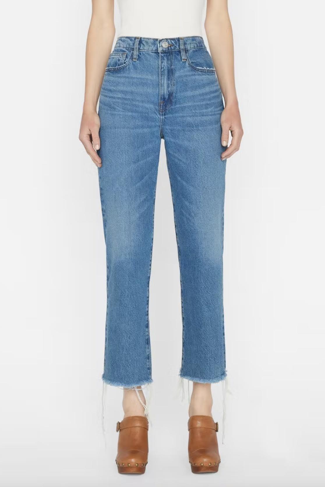 frame - Le Jane Crop Caramina Jeans - 32 The Guild