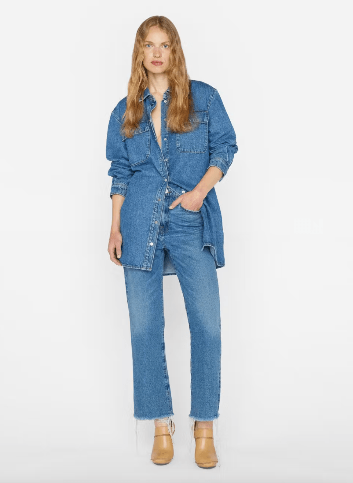 frame - Le Jane Crop Caramina Jeans - 32 The Guild