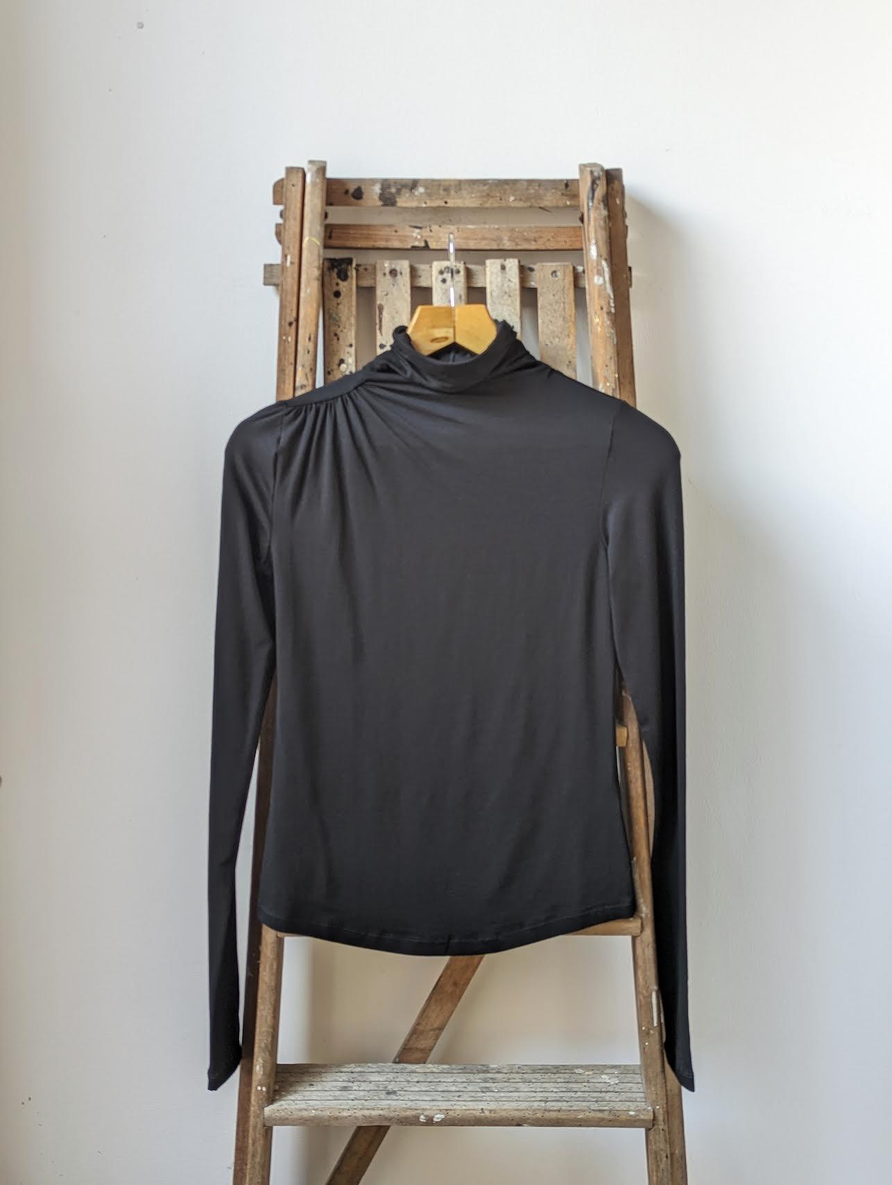 Marant Etoile - Lou Black Turtleneck Top - 32 The Guild