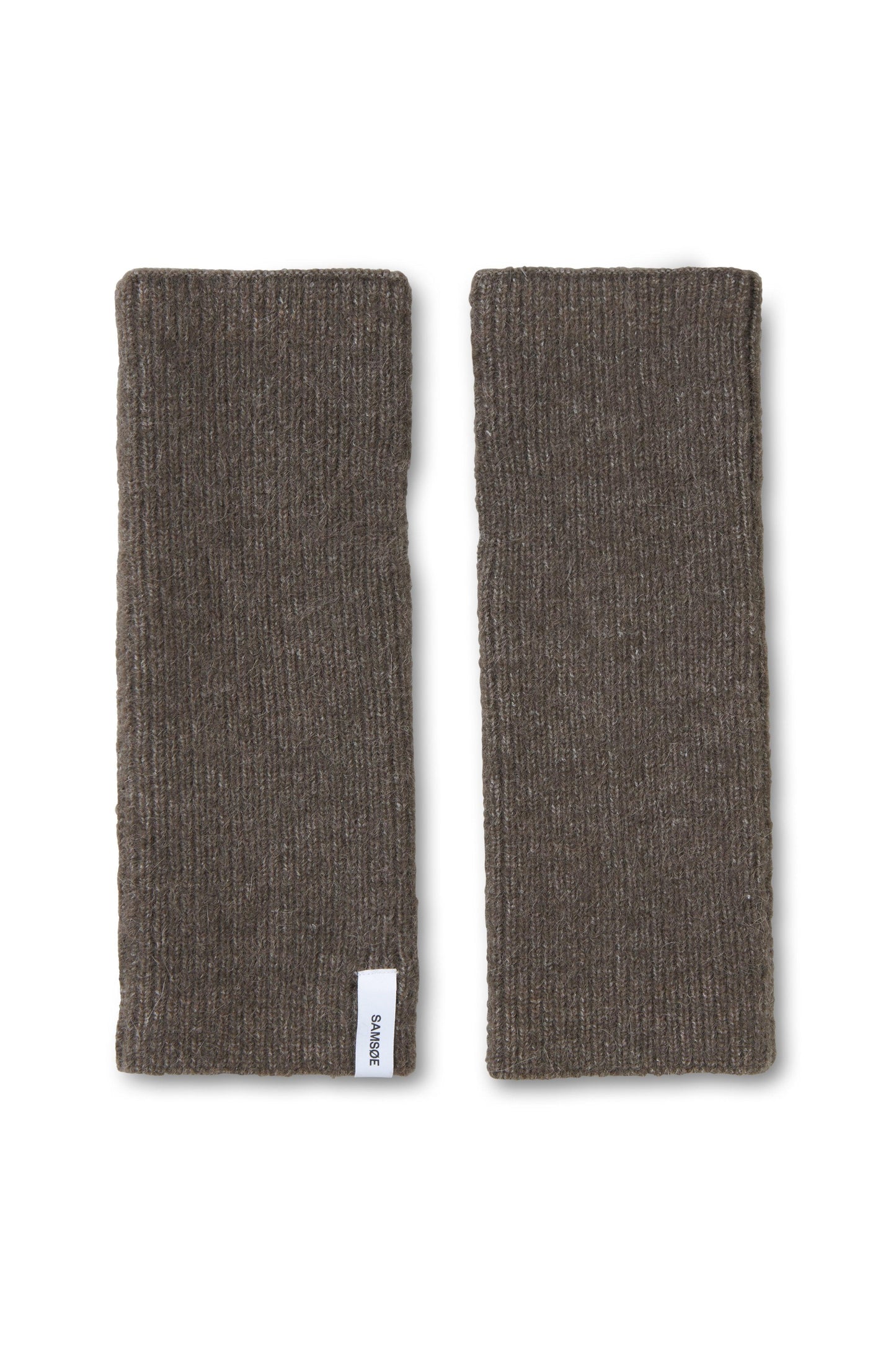 Samsoe Samsoe - Nor Major Brown Wrist Warmers - 32 The Guild