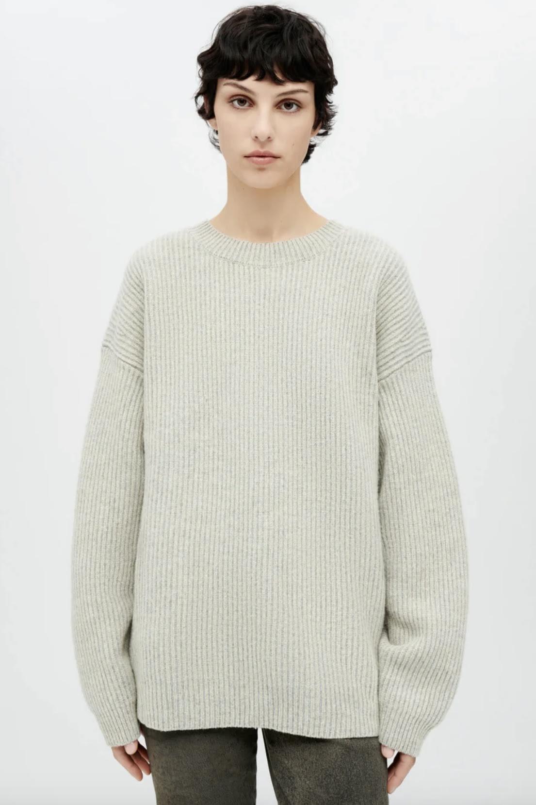 Re/Done - Plaited Crew-Neck Fisherman Jumper - 32 The Guild