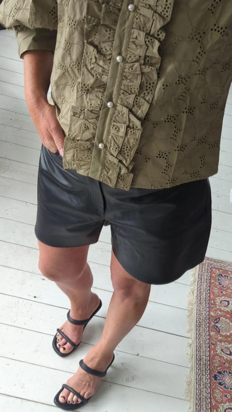 Marant Etoile - Raree Black Leather Sandals - 32 The Guild