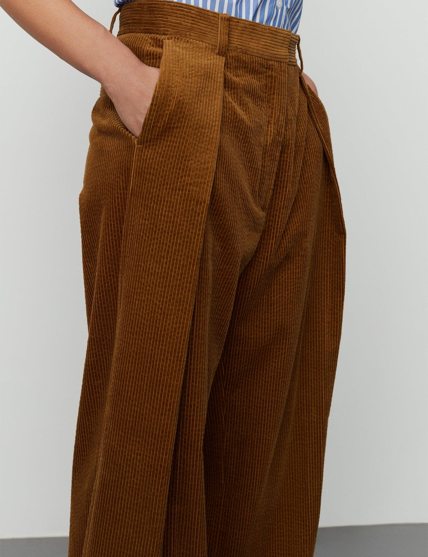 DAY BIRGER - Ricardo Corduroy Wide-Leg Trousers - 32 The Guild
