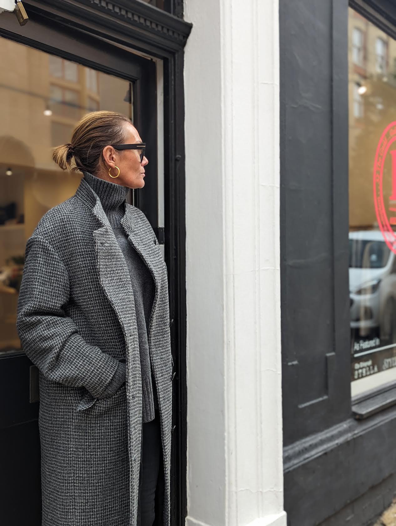 Marant Etoile - Sabine Grey Wool Coat - 32 The Guild
