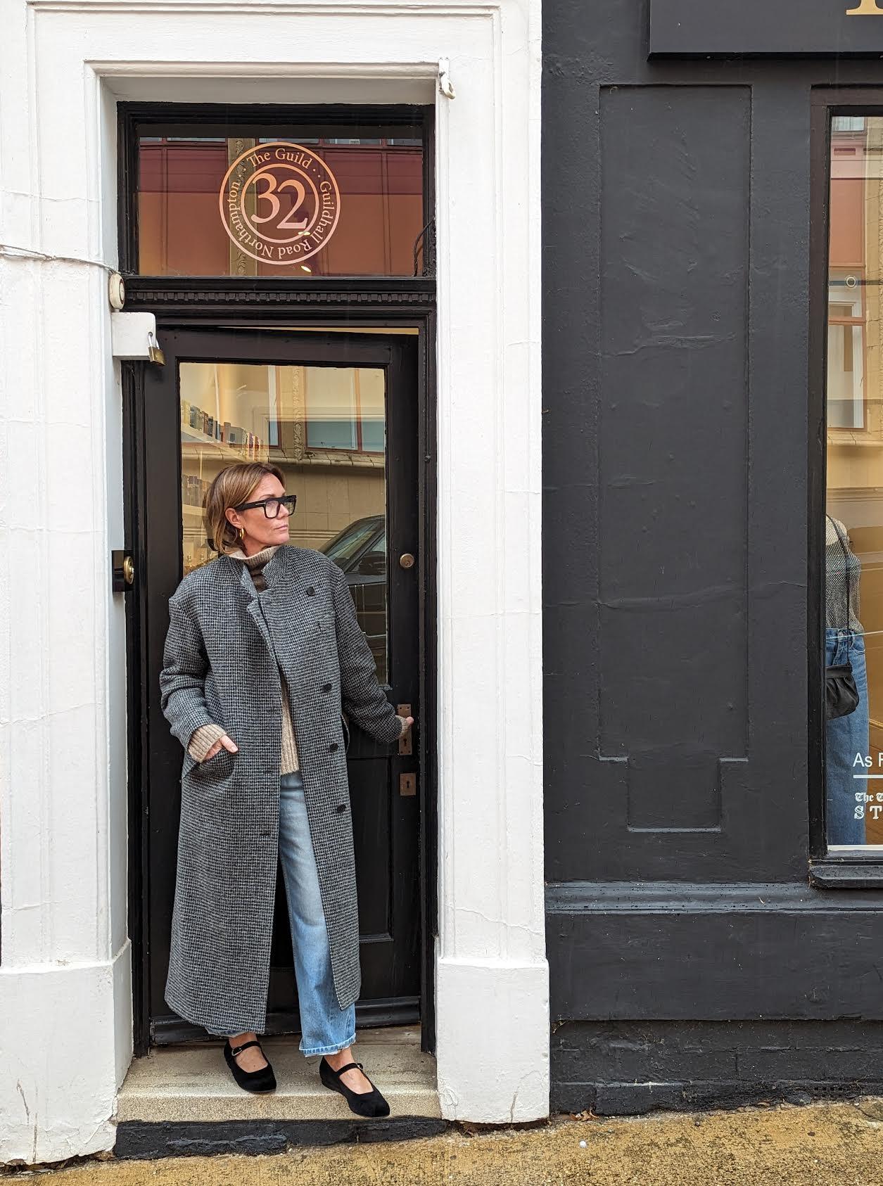 Marant Etoile - Sabine Grey Wool Coat - 32 The Guild