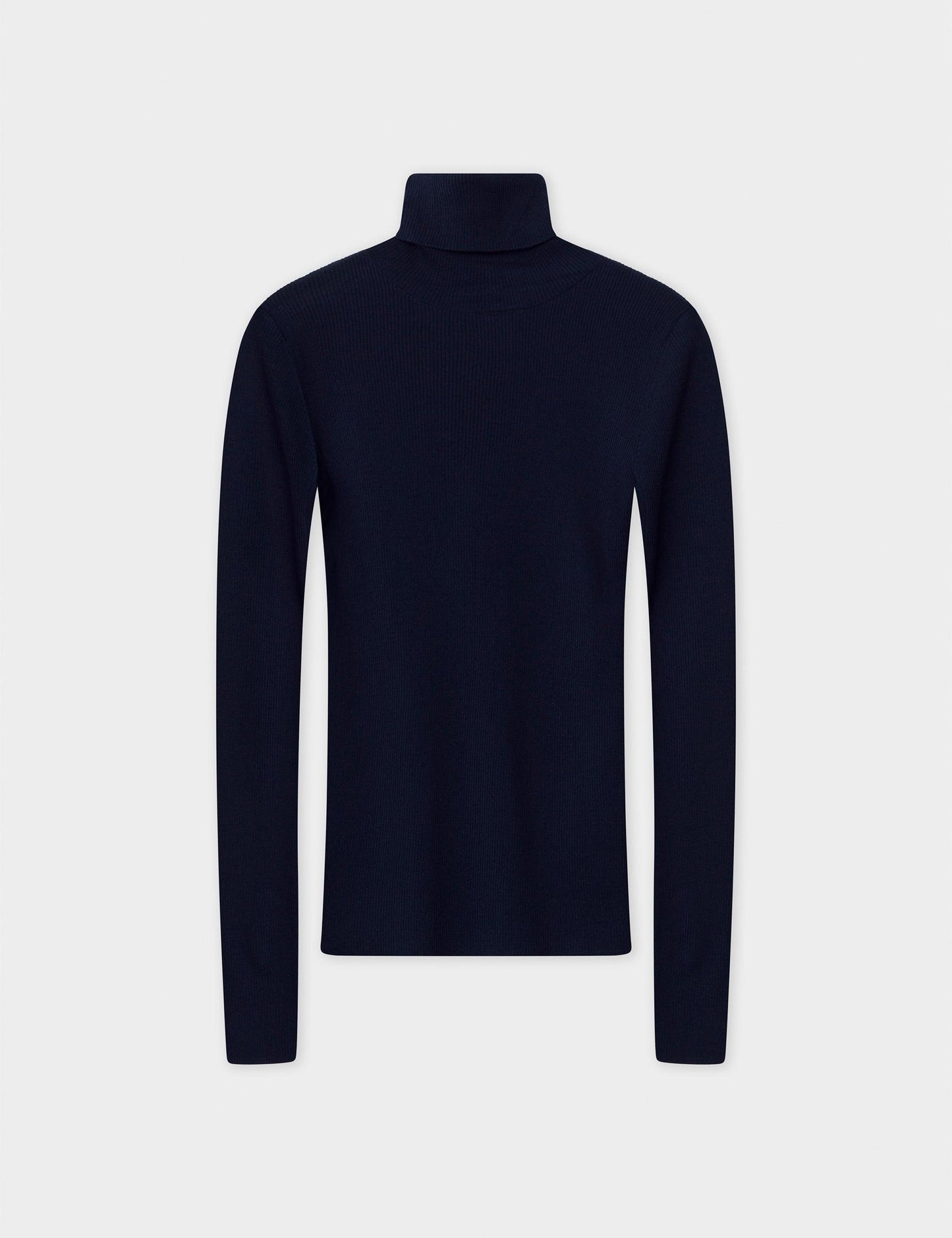 DAY BIRGER - Sierra Black Merino Roll-Neck Top - 32 The Guild