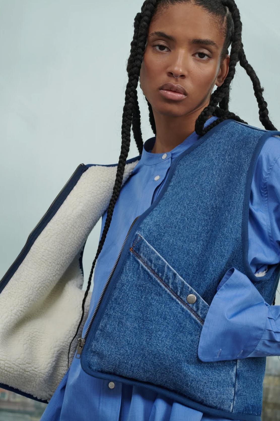 Soeur - Simon Sleeveless Denim Waistcoat - 32 The Guild