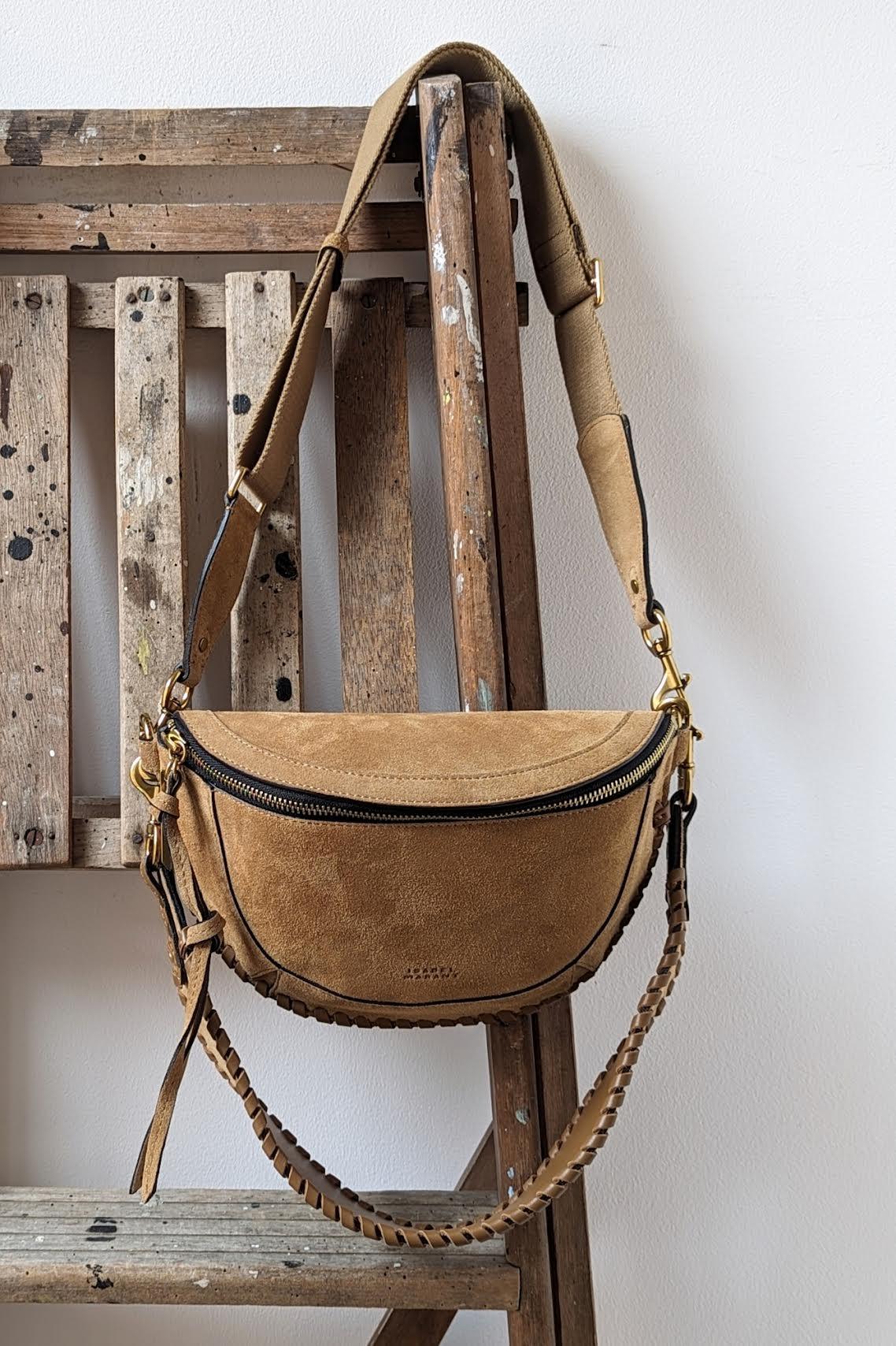 Marant Etoile - Skano Camel Suede Belt Bag - 32 The Guild