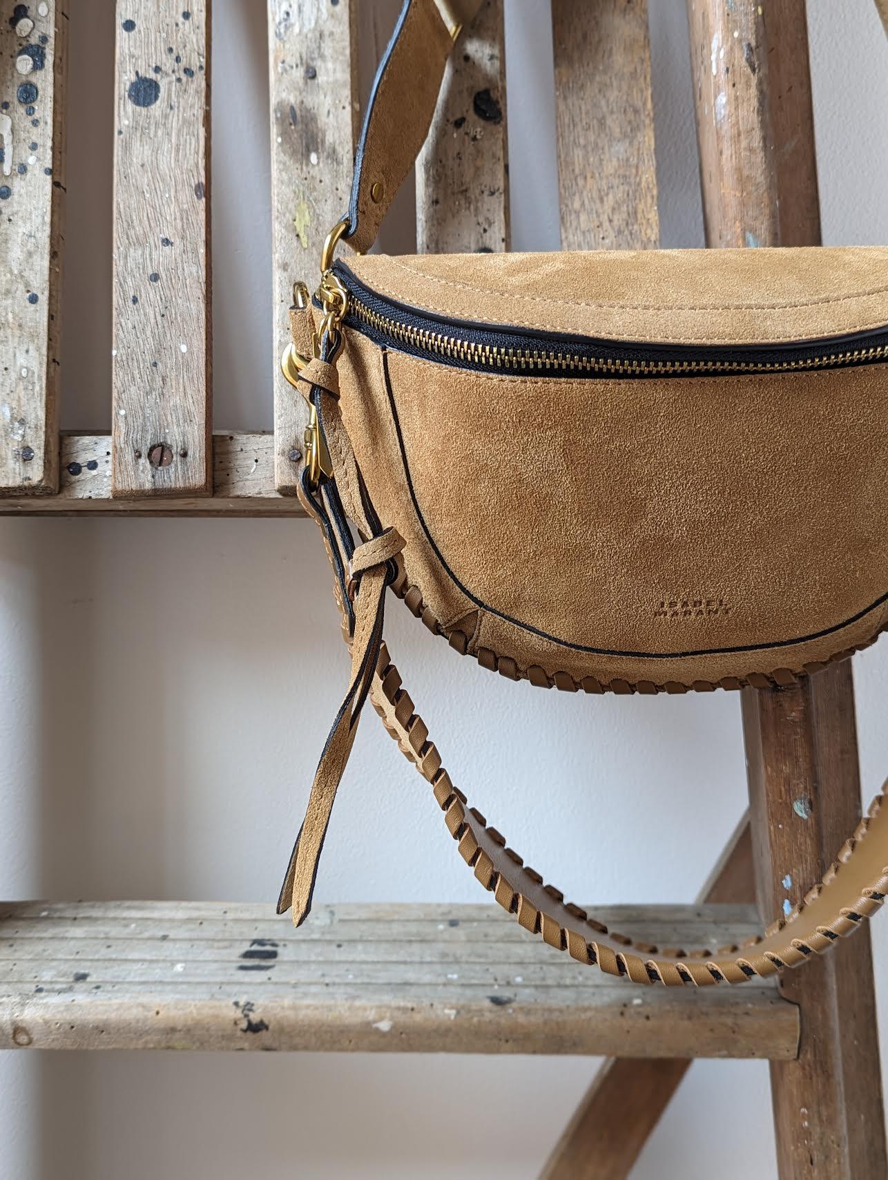 Marant Etoile - Skano Camel Suede Belt Bag - 32 The Guild