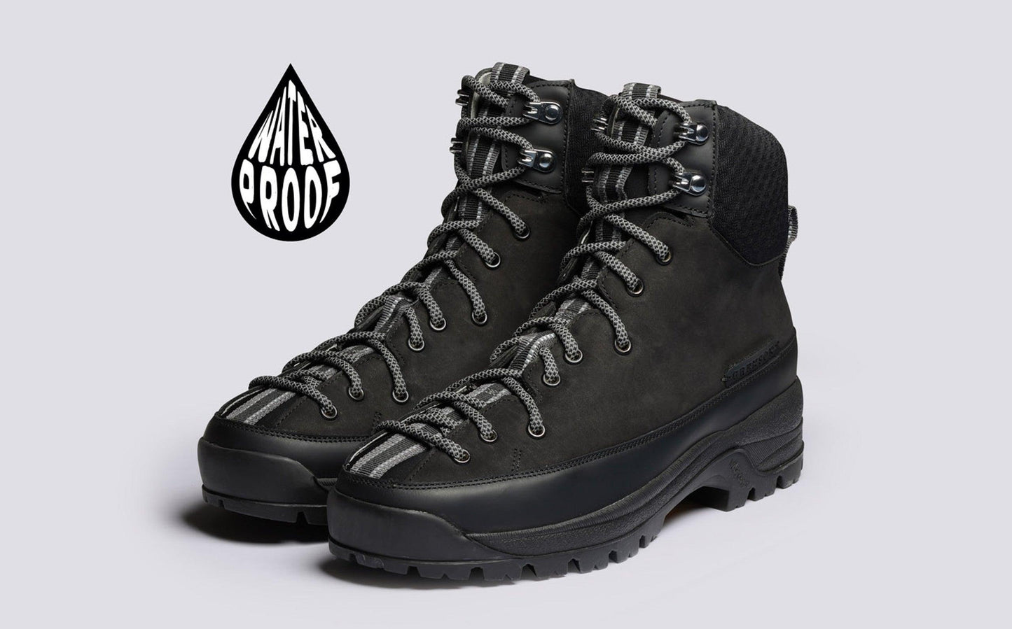 Grenson - Sneaker 71 Black Waterproof Boot - 32 The Guild