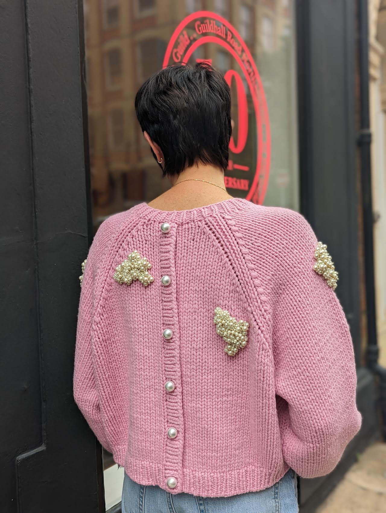 custommade - Tasha By NBS Pearl Cluster Sea Pink Knit - 32 The Guild