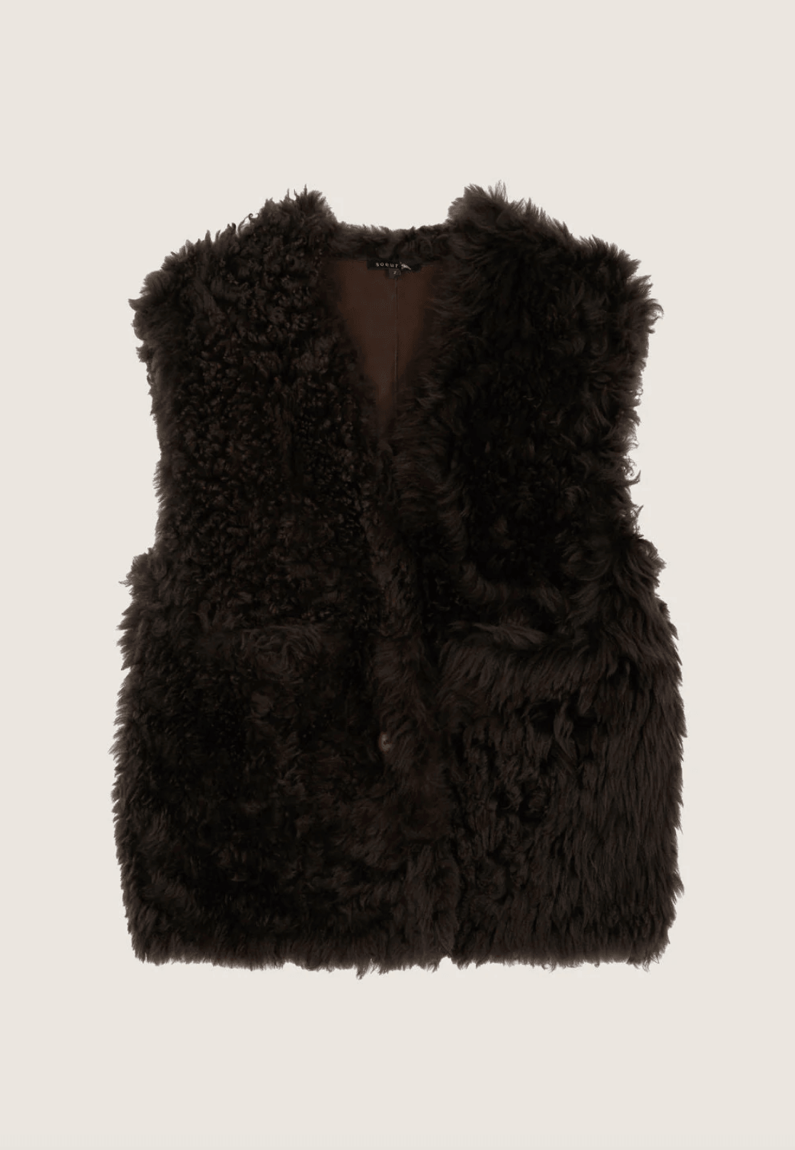 Soeur - Valfredo Reversible Shearling Waistcoat - 32 The Guild