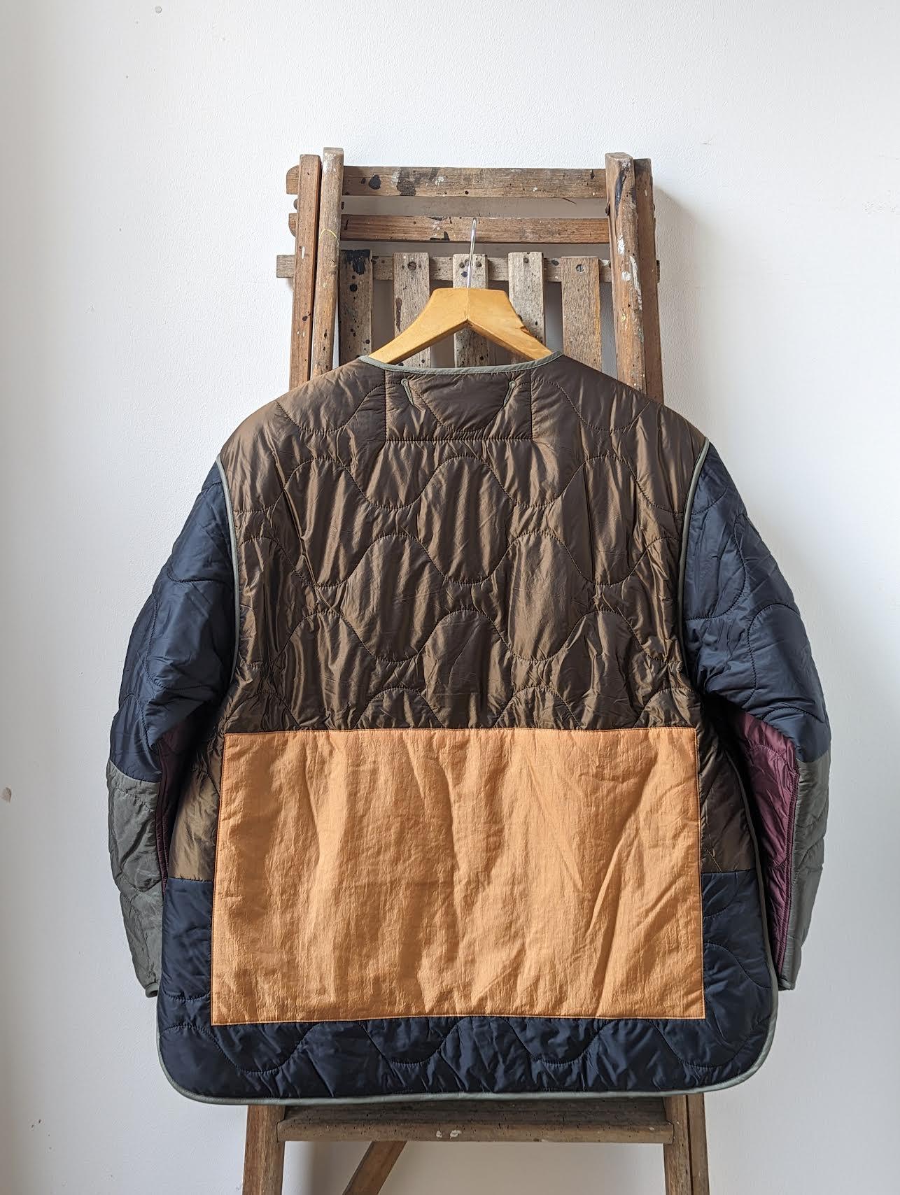 Marfa Stance - Wine Reversible Patchwork Jacket - 32 The Guild
