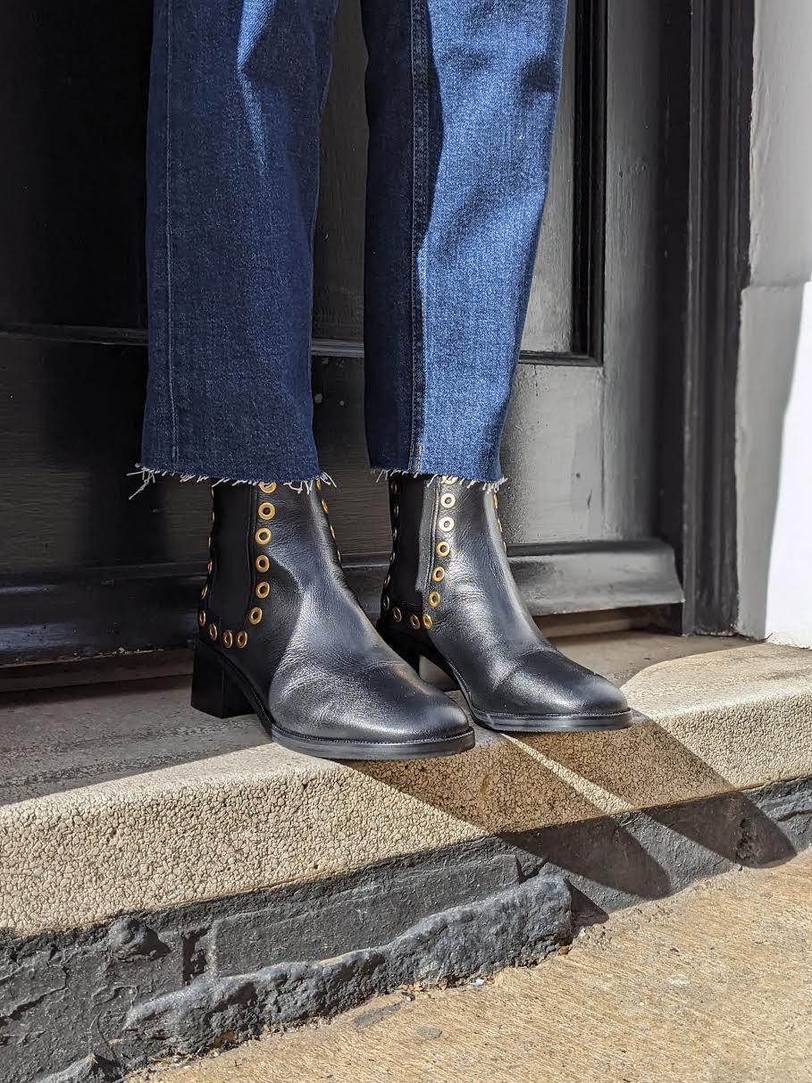 Re/Done - 70s Stovepipe Dark Rinse Jeans - 32 The Guild