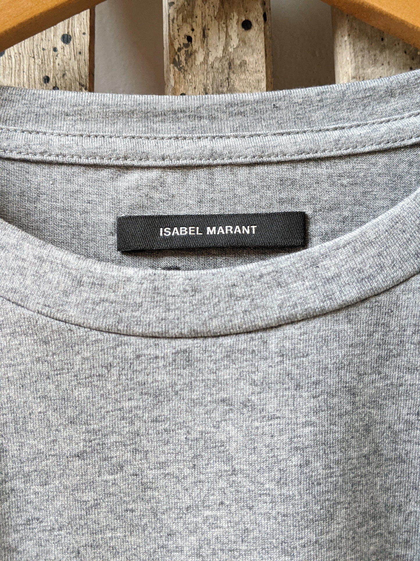 isabel marant etoile annax grey t-shirt