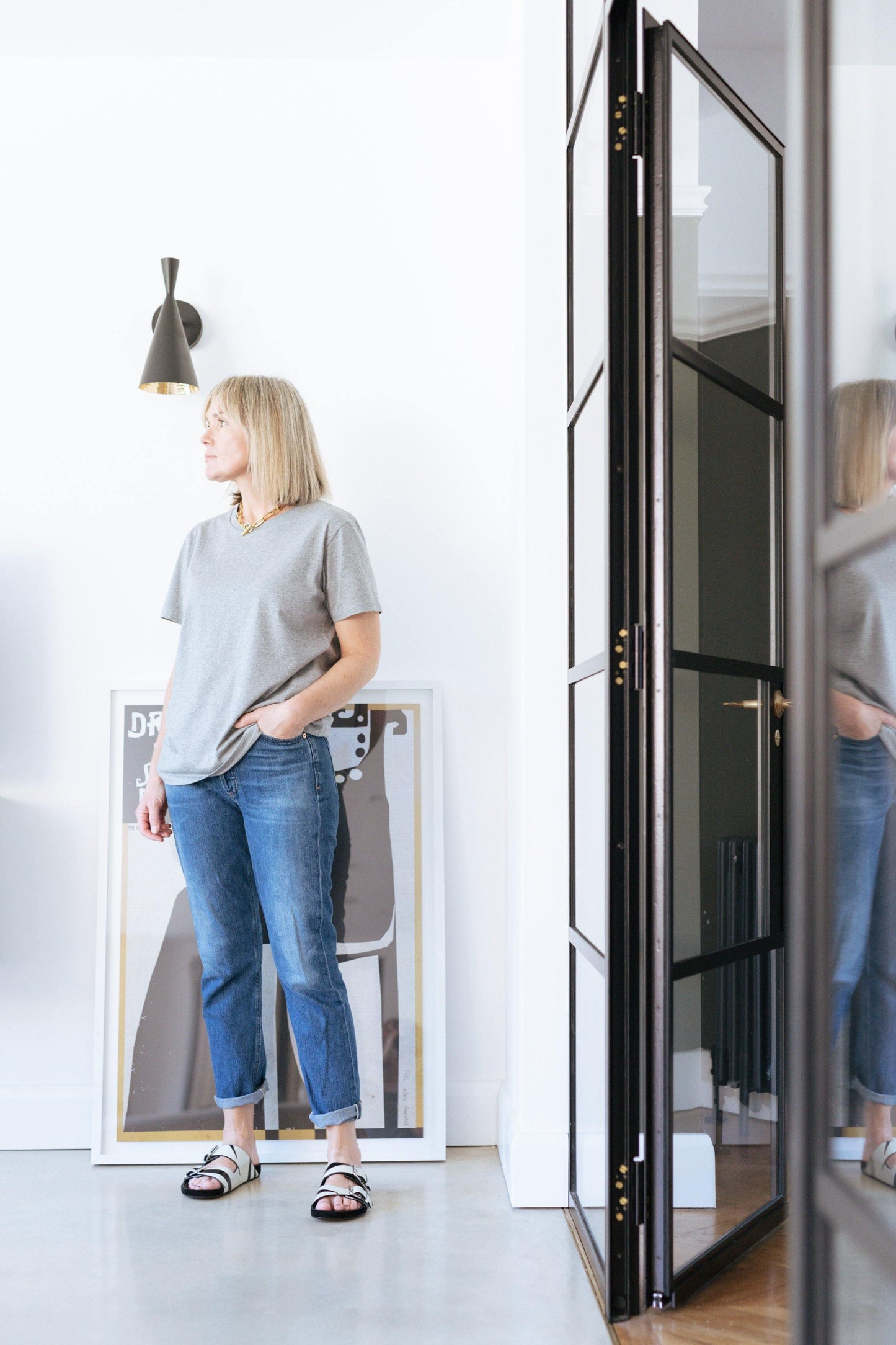 isabel marant etoile annax grey t-shirt