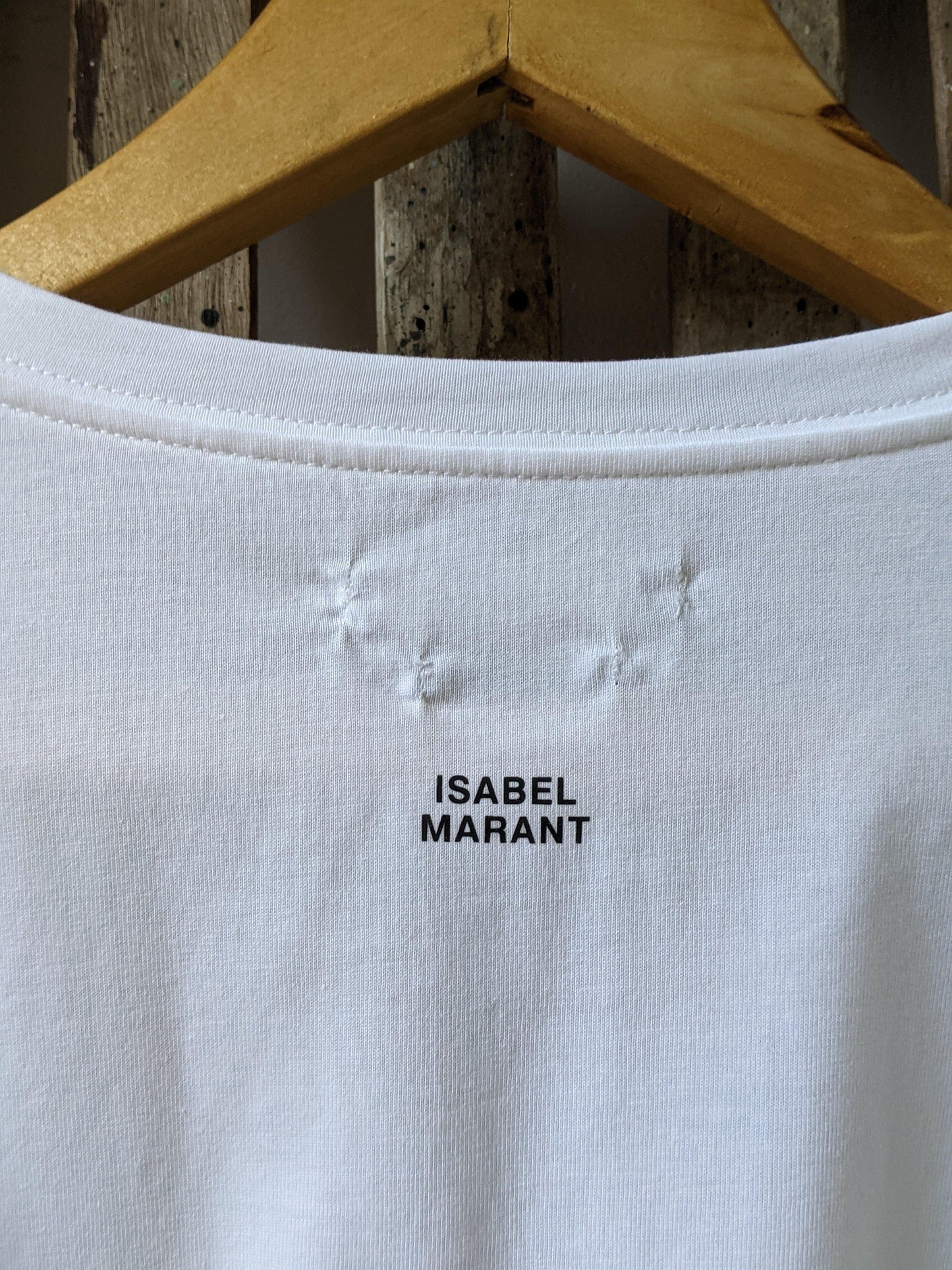 isabel marant etoile annax white t-shirt