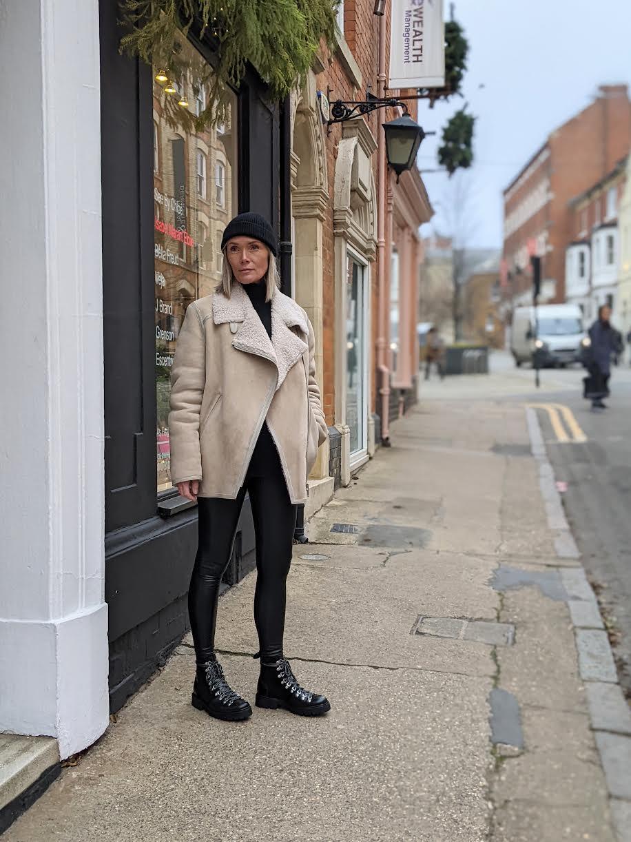 Isabel Marant Etoile - Azario Beige Shearling Coat - 32 The Guild
