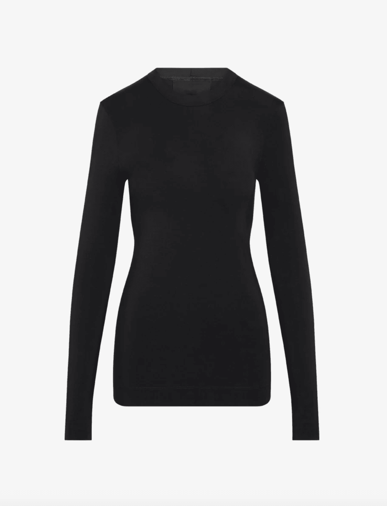 Commando - Butter Long Sleeved Black Top - 32 The Guild