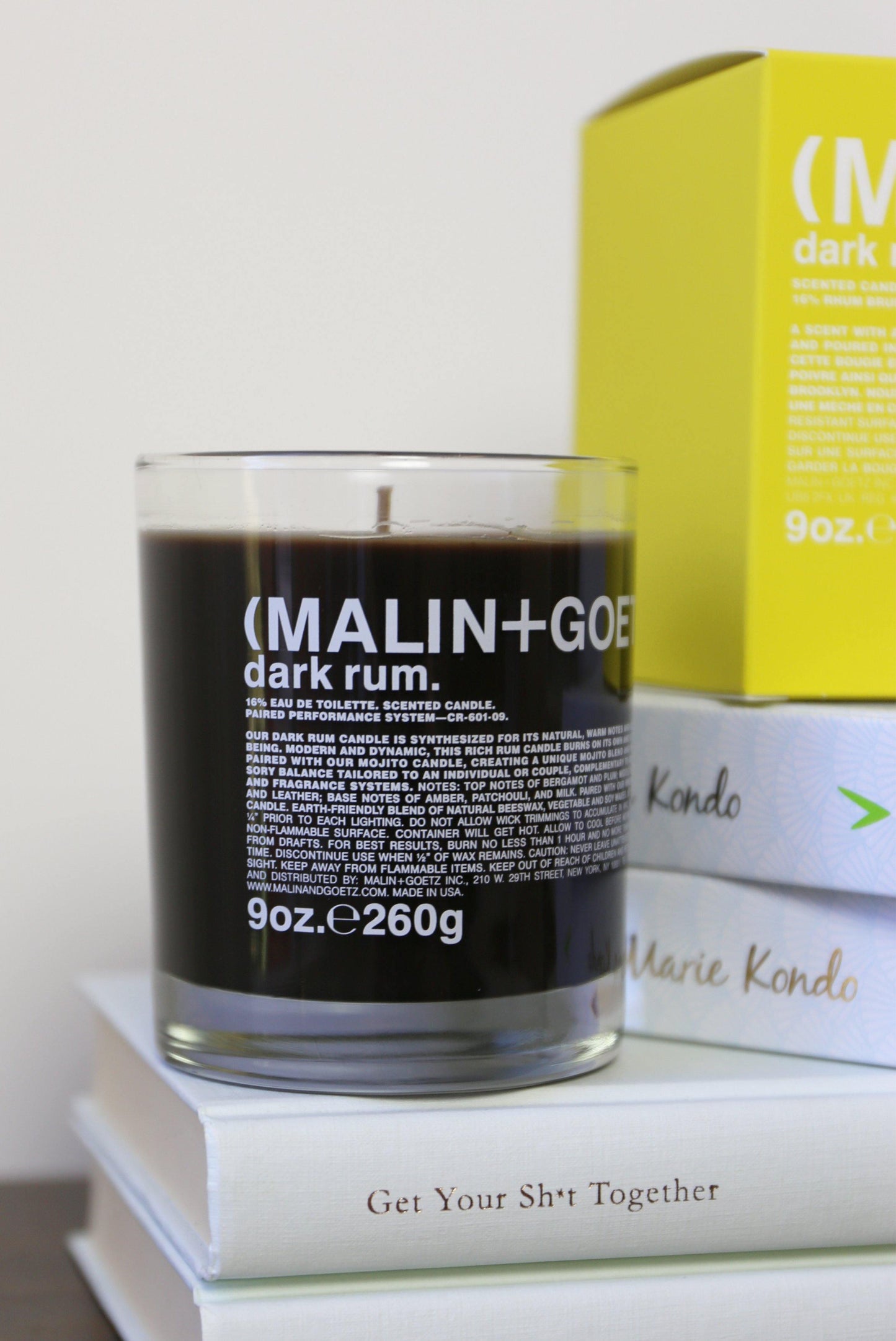 MALIN & GOETZ - Dark Rum Candle - 32 The Guild