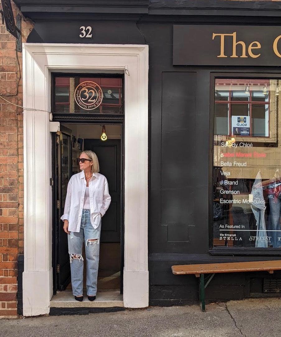 Citizens of Humanity - Eva Chamberlain Relaxed Distressed Jeans - 32 The Guild