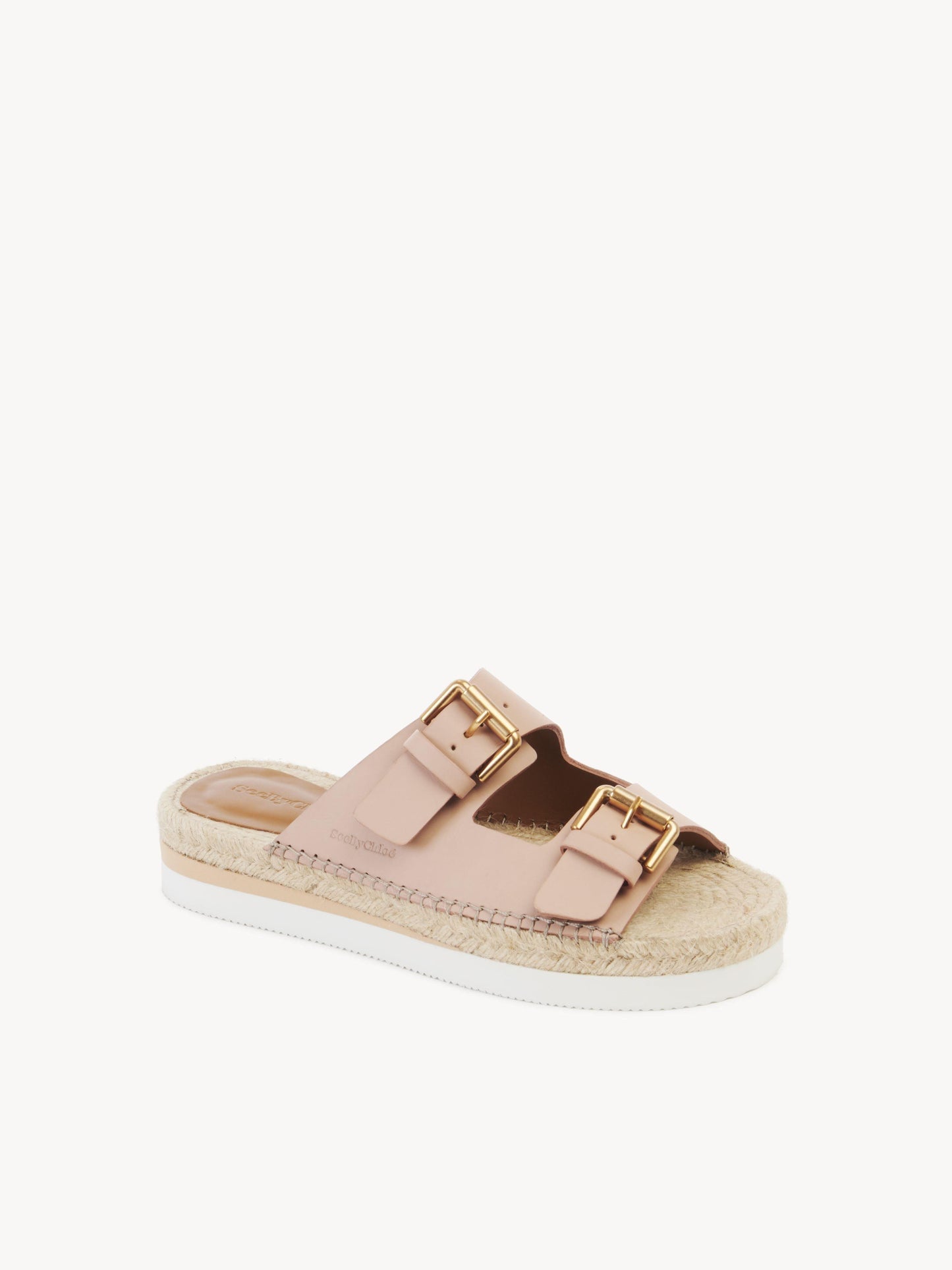 See By Chloe - Glyn Nude Double-Strap Sandals - 32 The Guild