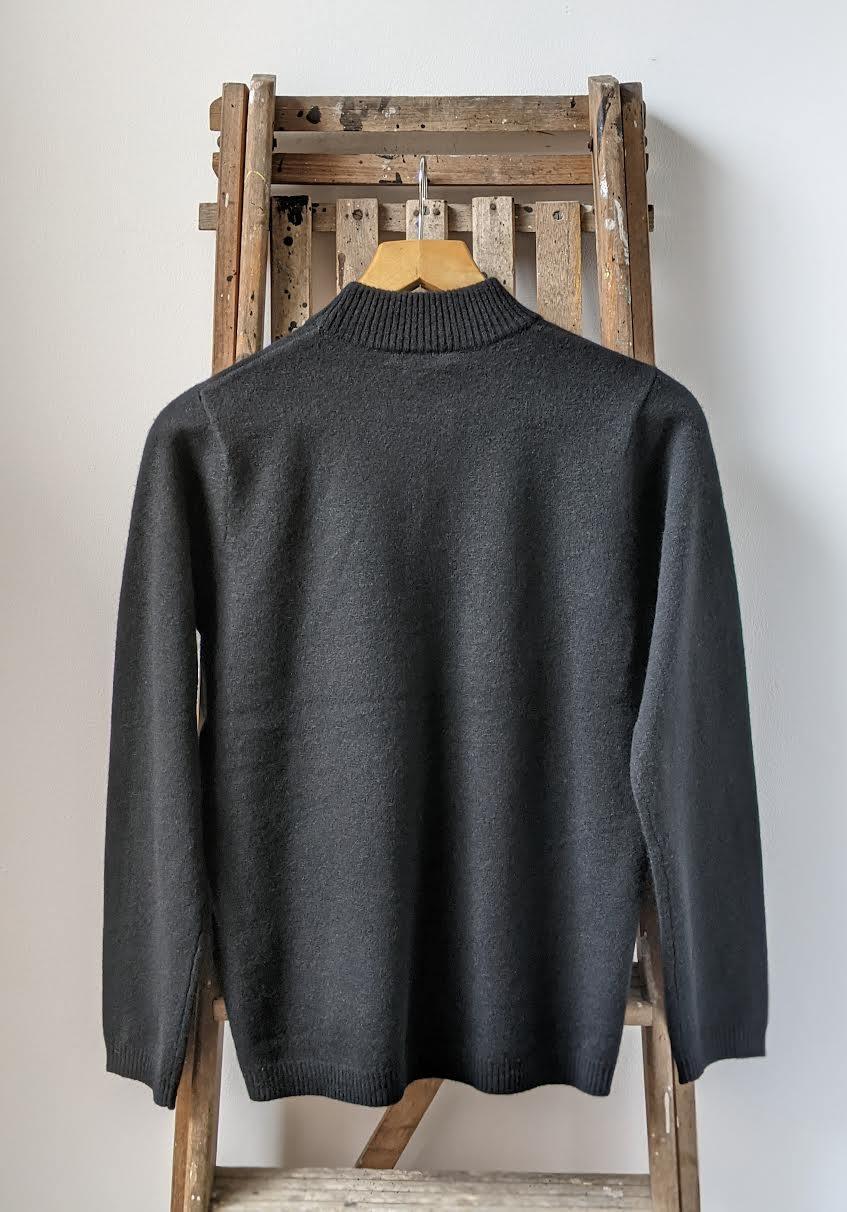 Bella Freud - Gothic Bella Freud Black Cashmere Jumper - 32 The Guild