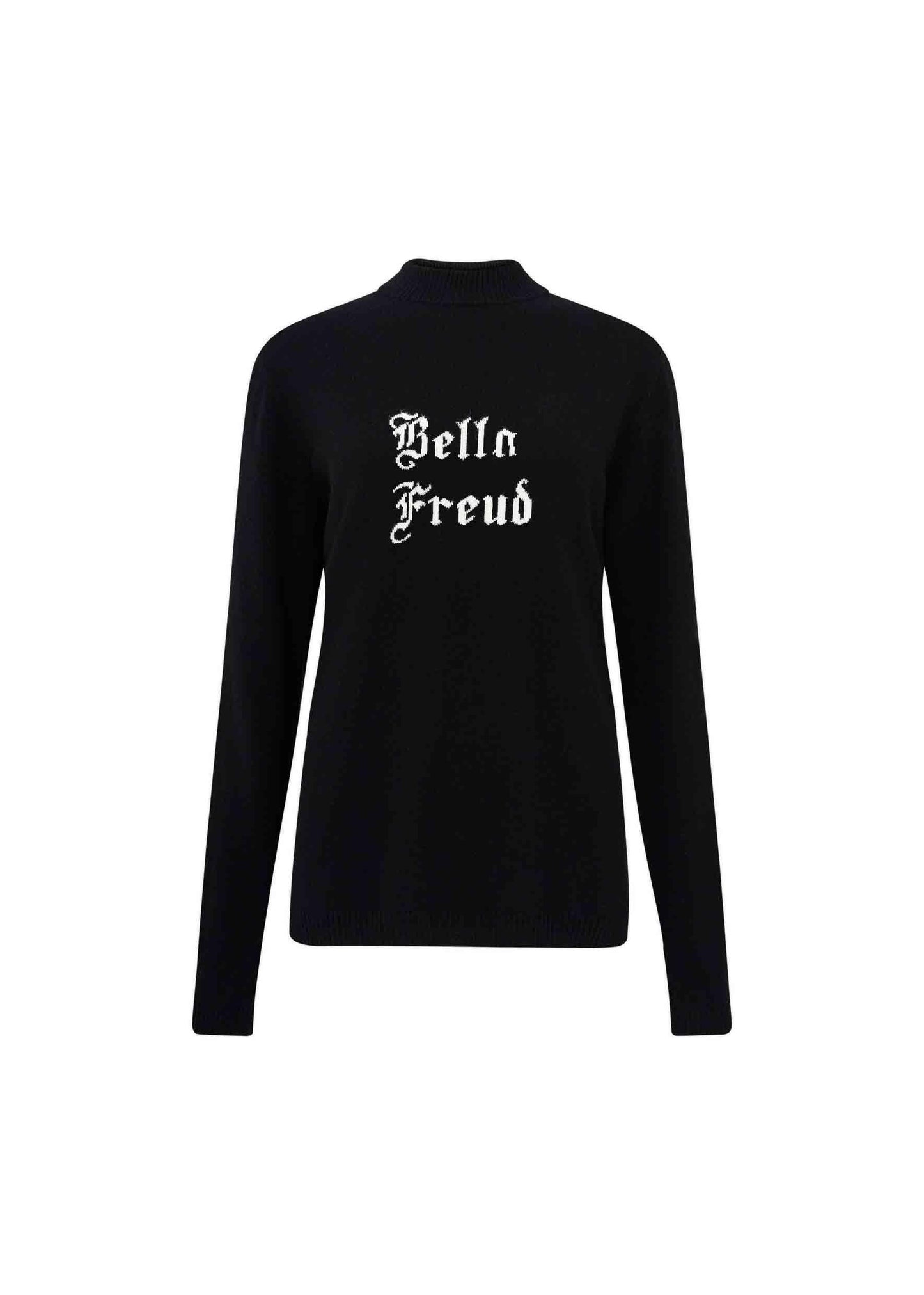 Bella Freud - Gothic Bella Freud Black Cashmere Jumper - 32 The Guild