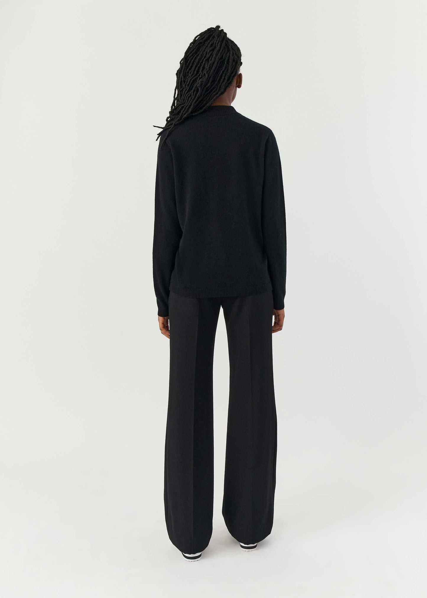 Bella Freud - Gothic Bella Freud Black Cashmere Jumper - 32 The Guild