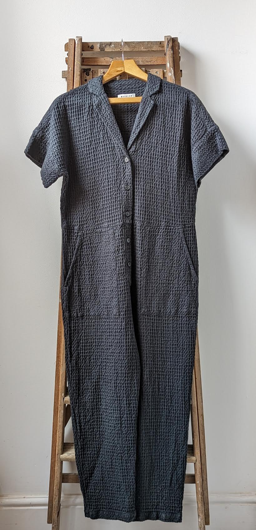 Masscob - Guincho Textured Cotton Jumpsuit - 32 The Guild