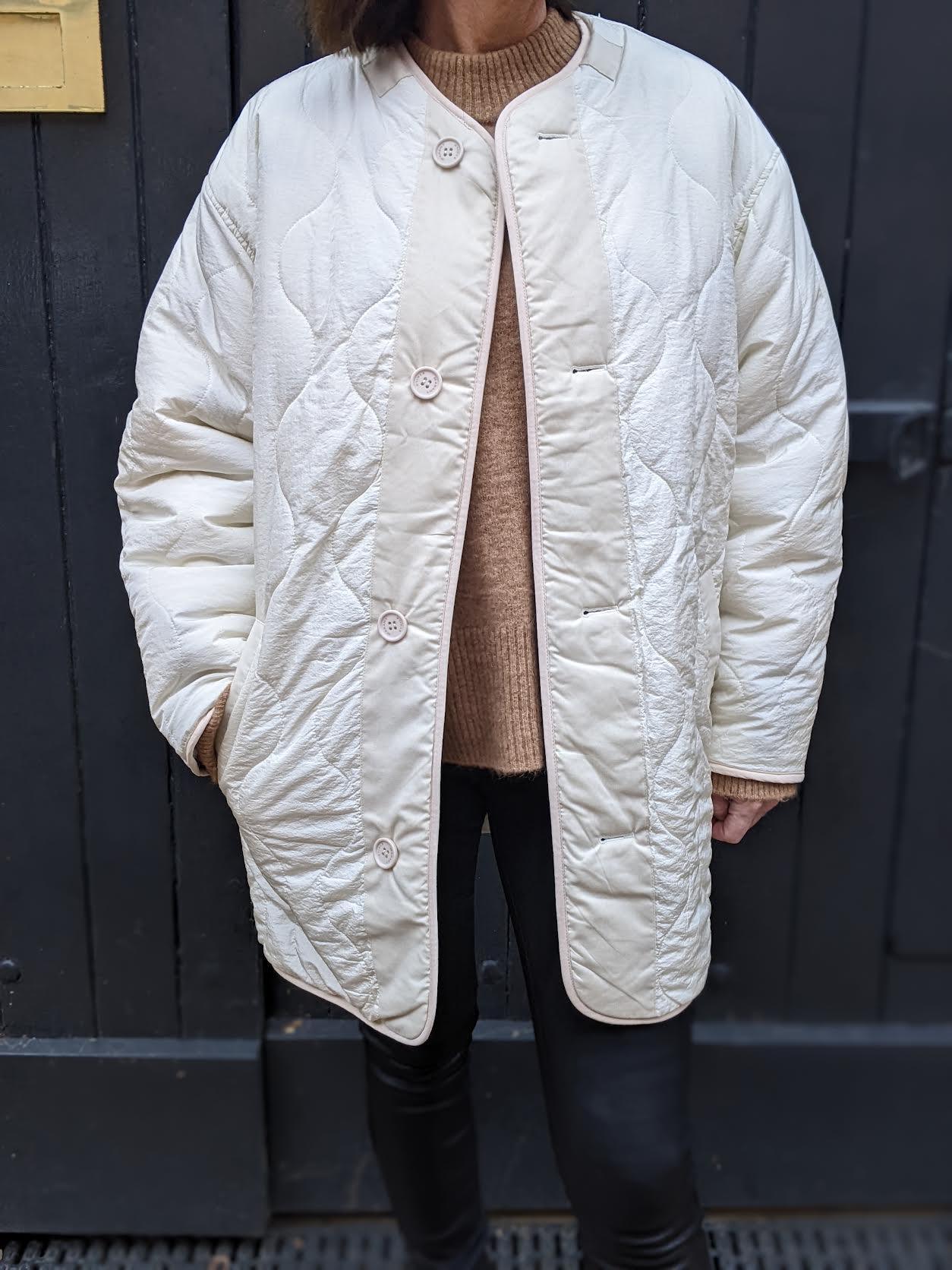 Isabel Marant Etoile - Himemma Ecru Reversible Fleece Jacket - 32 The Guild