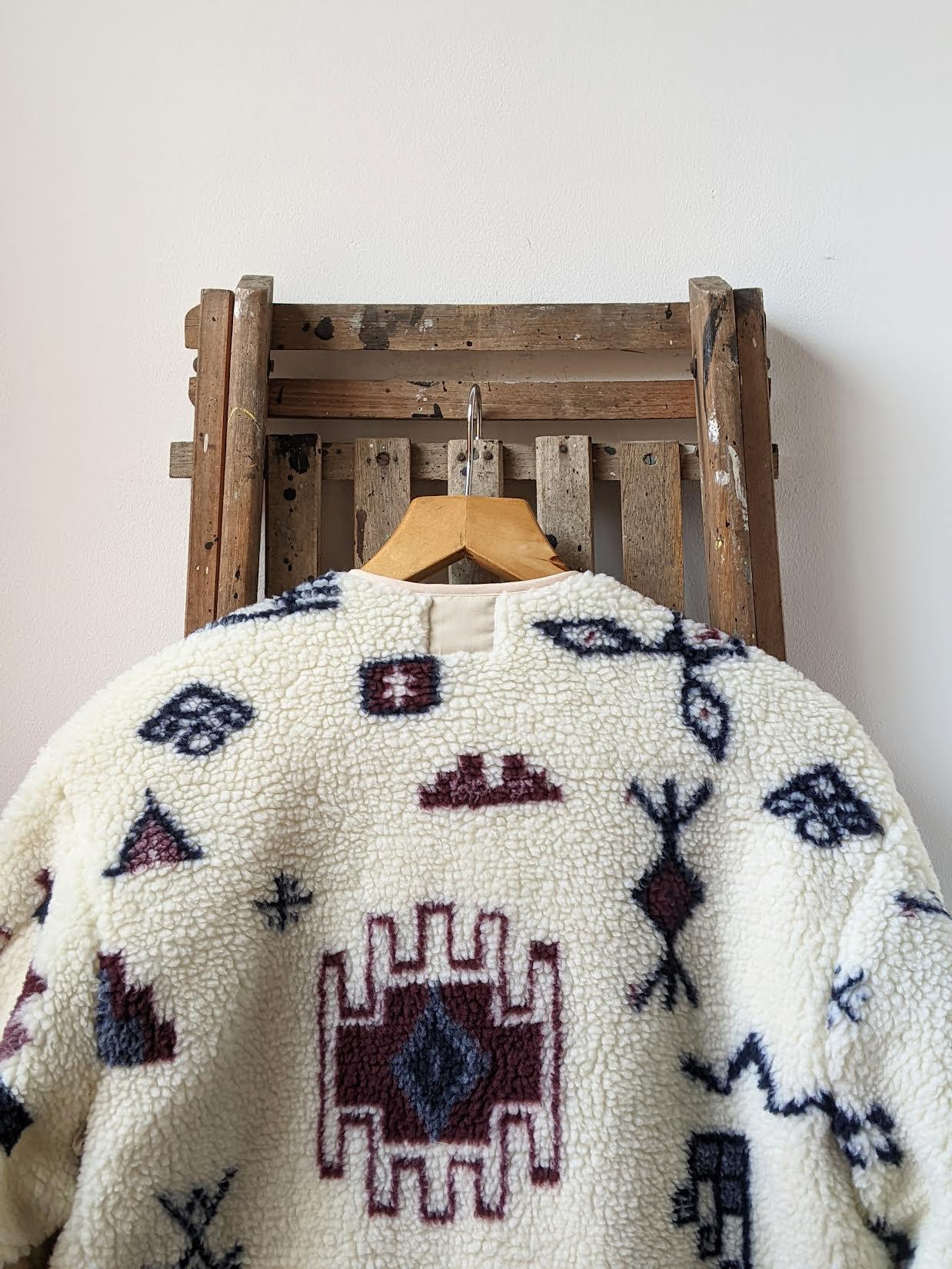 Isabel Marant Etoile - Himemma Ecru Reversible Fleece Jacket - 32 The Guild