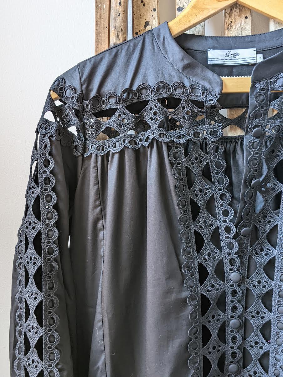 Devotion Twins - Ikaria Black Midi-Dress - 32 The Guild