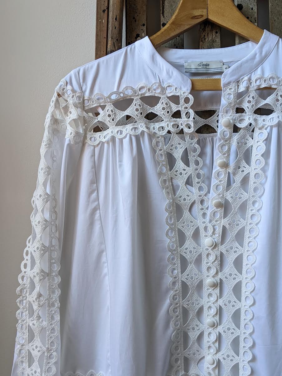 Devotion Twins - Ikaria White Midi-Dress - 32 The Guild