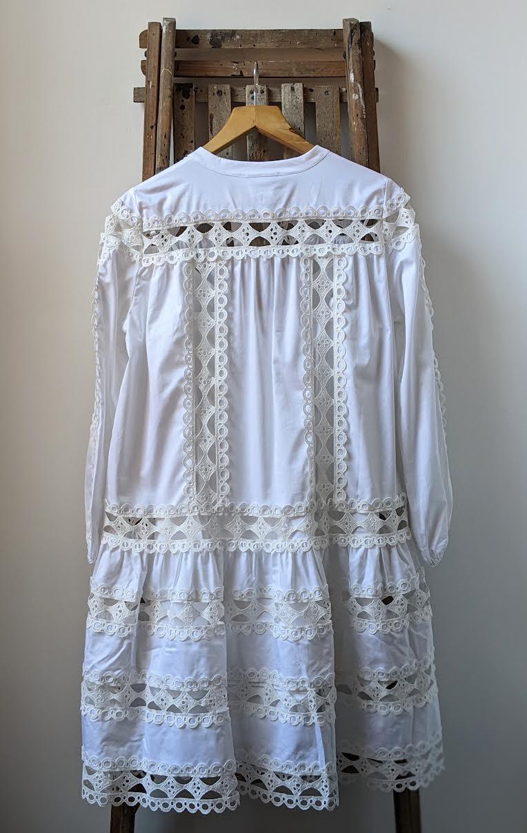 Devotion Twins - Ikaria White Midi-Dress - 32 The Guild