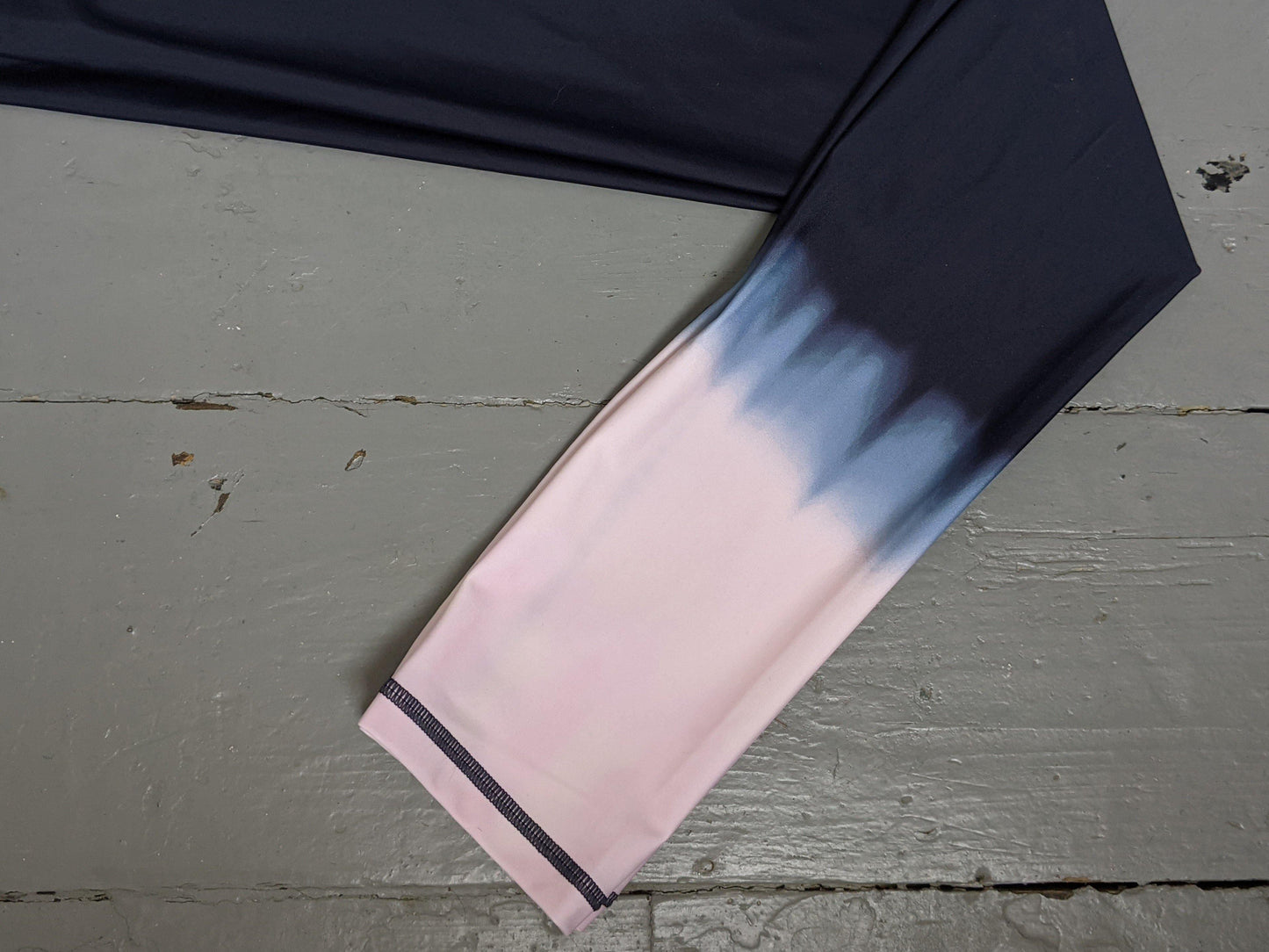 the upside indigo seawater dip dye pant