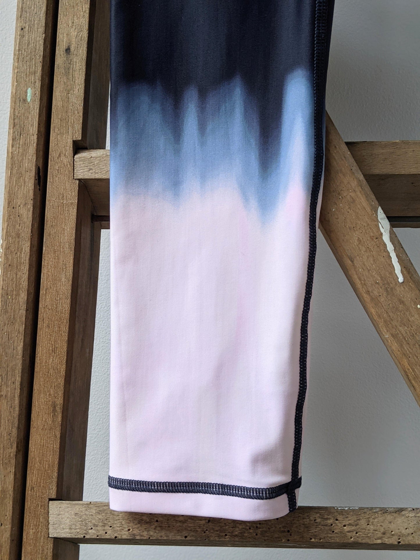 the upside indigo seawater dip dye pant