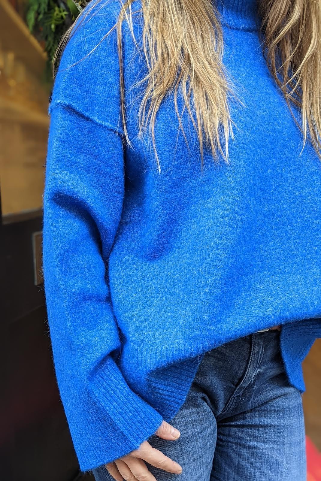 DAY BIRGER - Josie Lapis Blue Cozy Days Knit - 32 The Guild