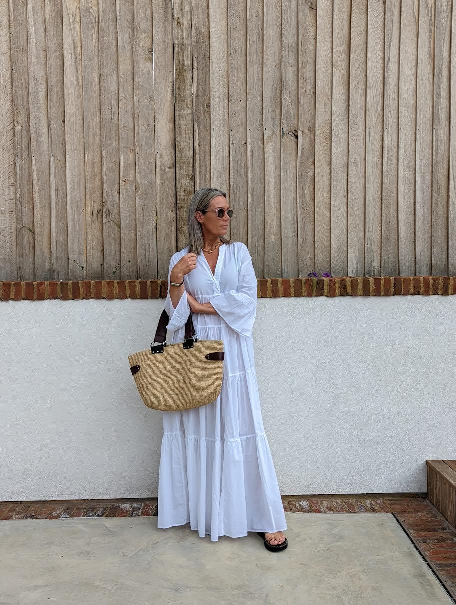 Devotion Twins - Kato White Maxi-Dress - 32 The Guild