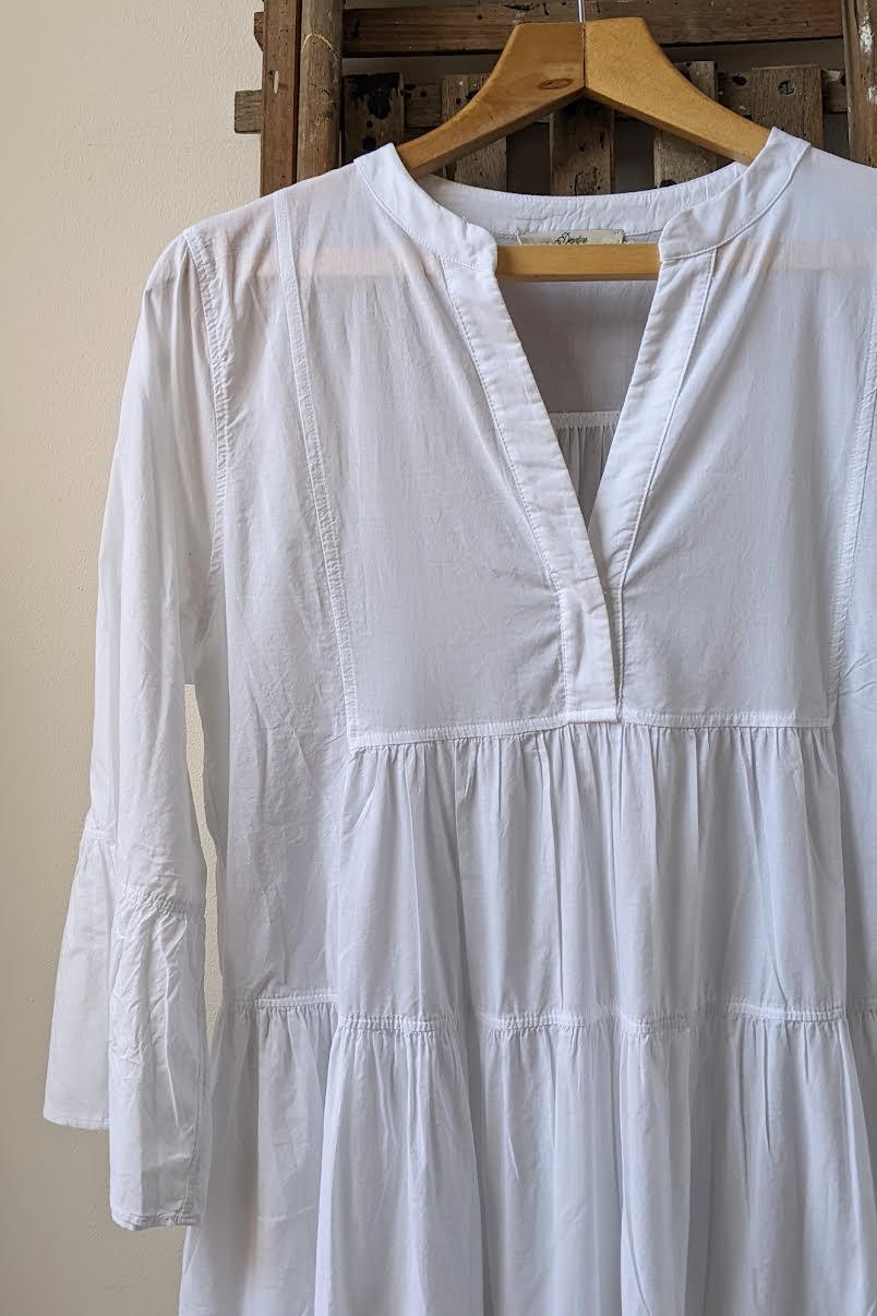 Devotion Twins - Kato White Maxi-Dress - 32 The Guild