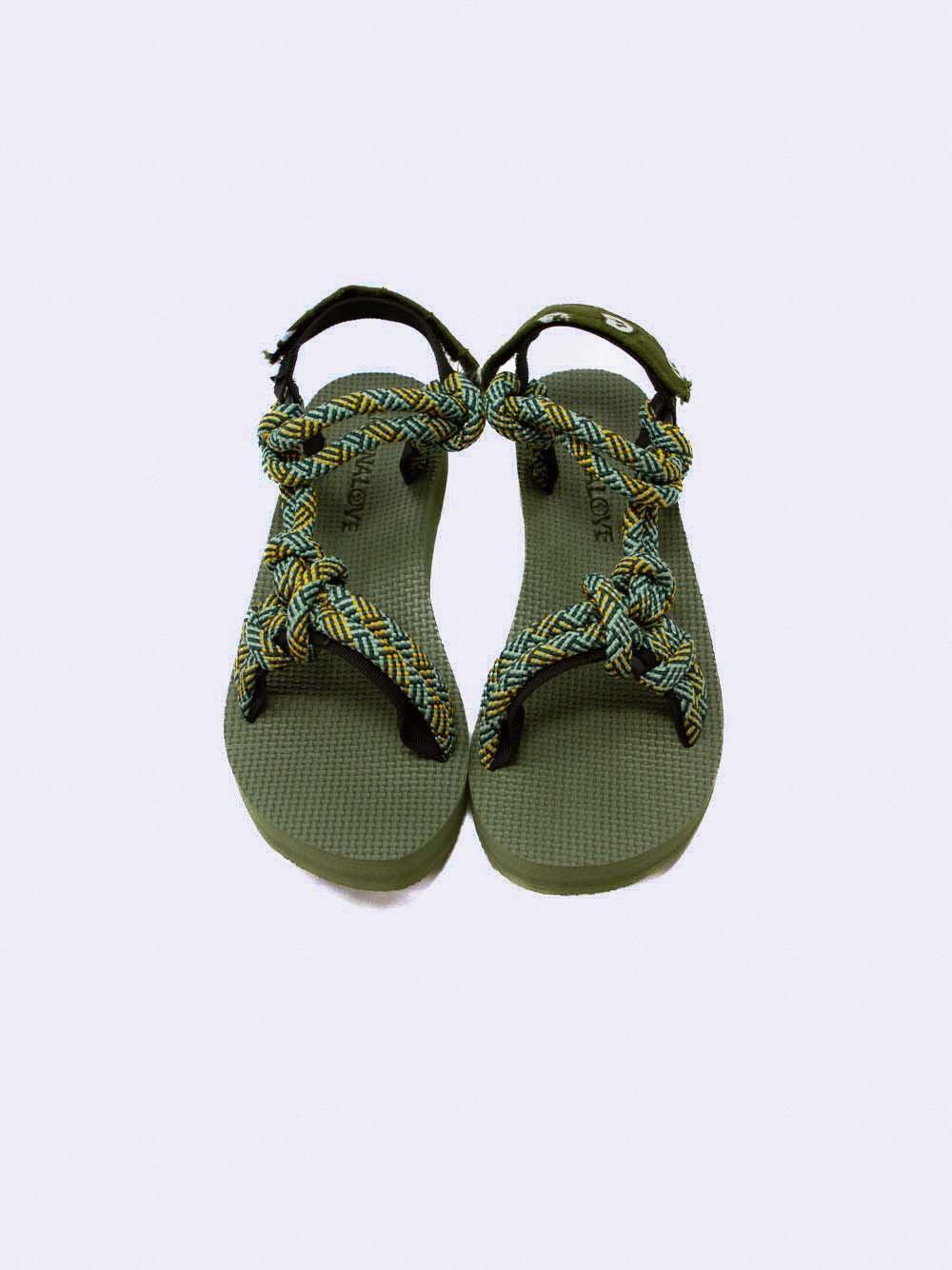 Arizona Love - Khaki Rope Trekky Sandals - 32 The Guild