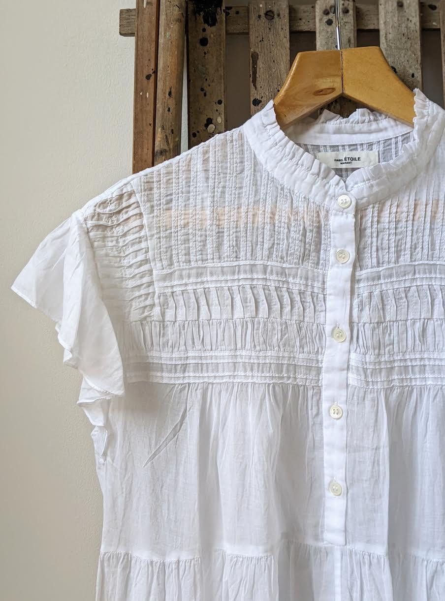 Isabel Marant Etoile - Lanikaye White Dress - 32 The Guild