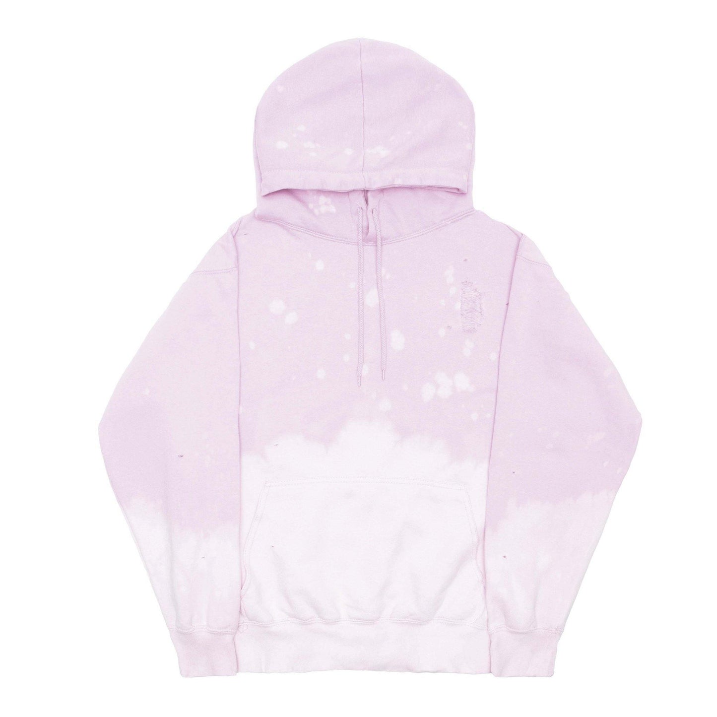 La Detresse - Lilac Acid Wash Hooded Sweatshirt - 32 The Guild