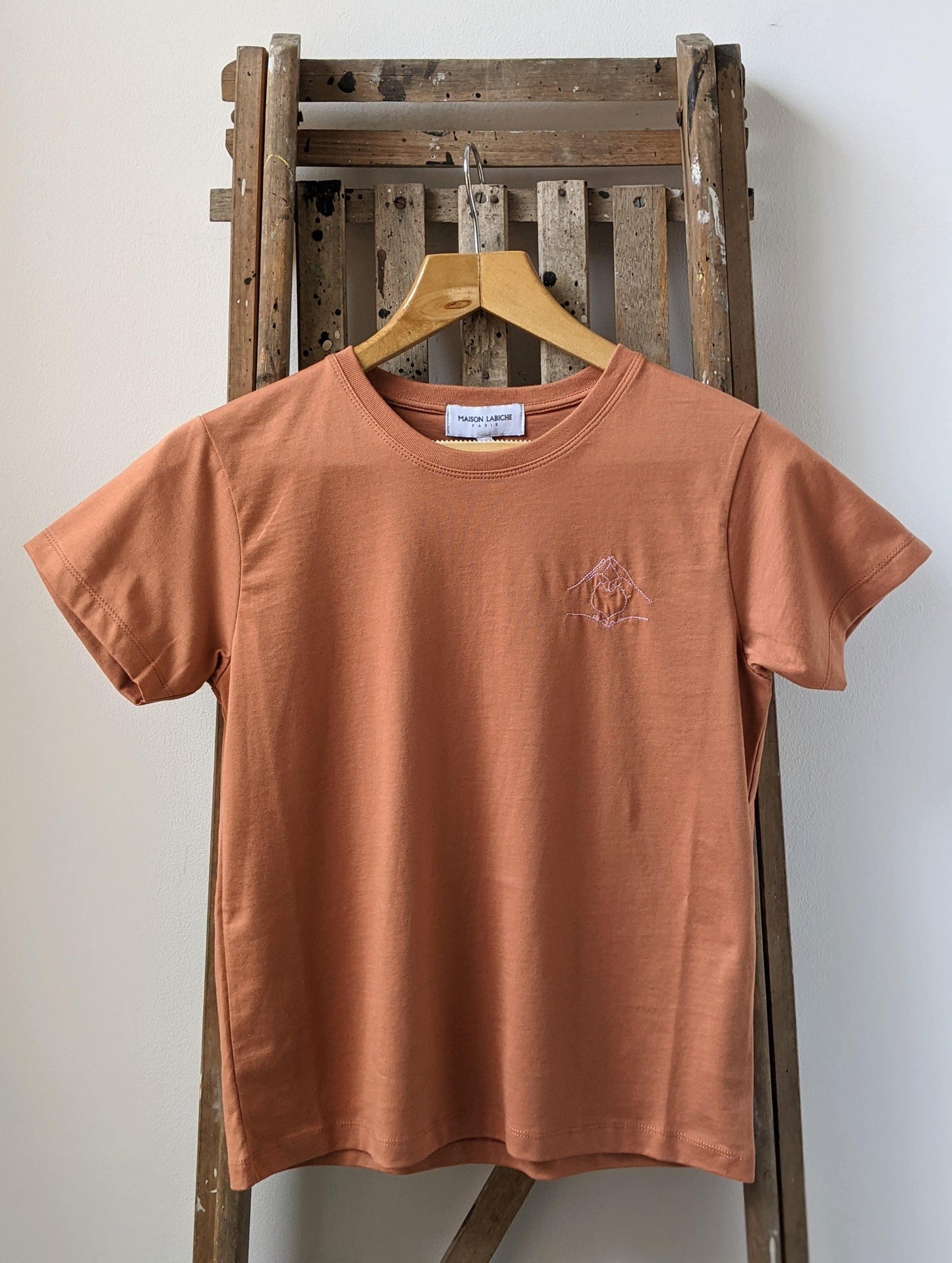 Maison La Biche - Love Hands Saffron T-Shirt - 32 The Guild